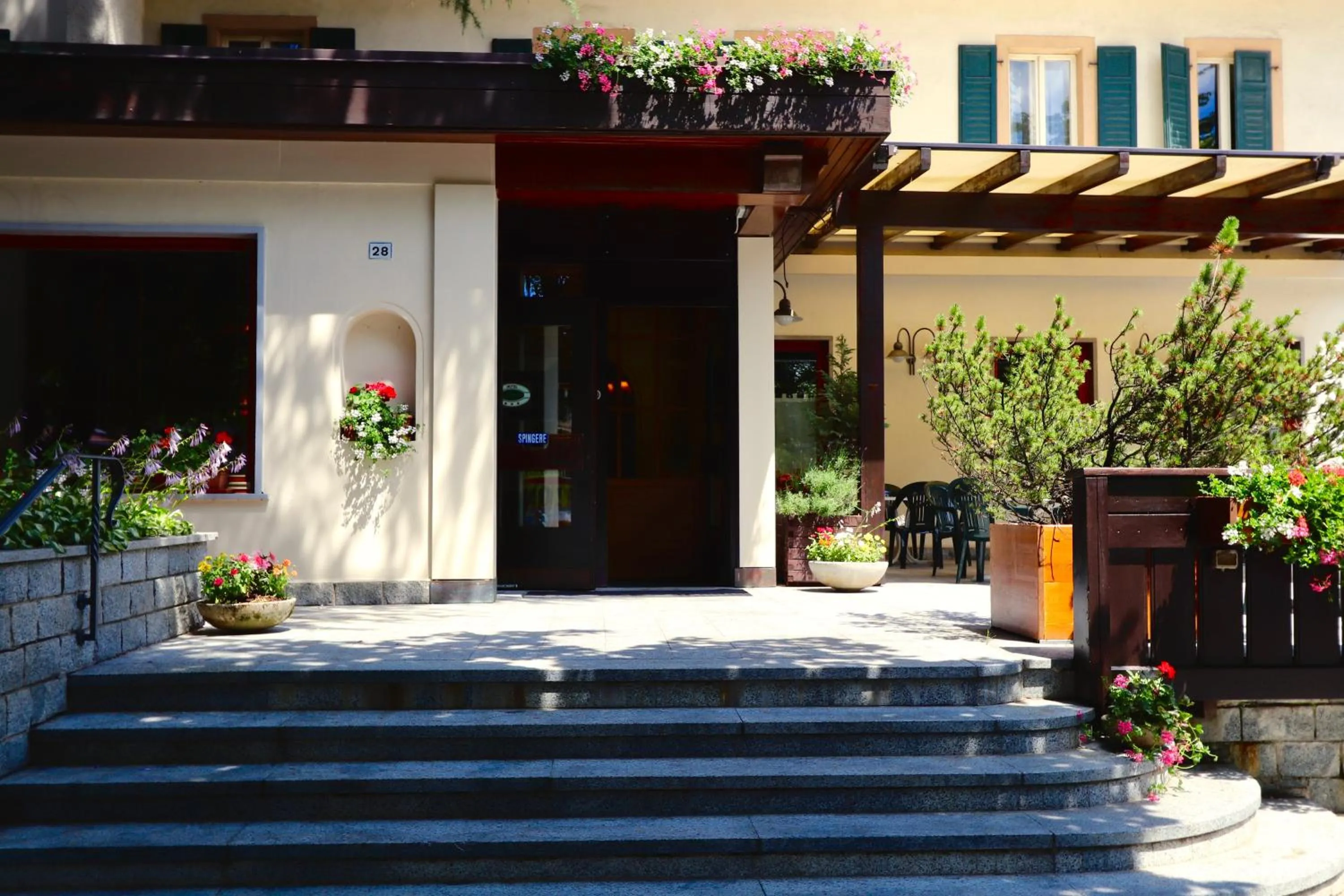 Property building in Hotel Pinzolo-Dolomiti