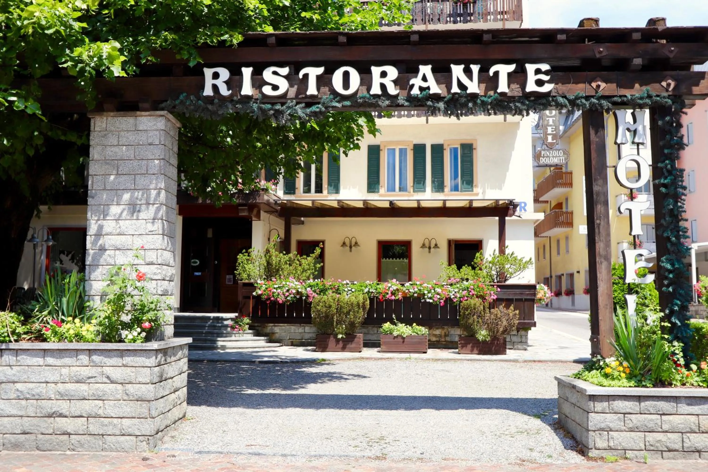 Property building in Hotel Pinzolo-Dolomiti