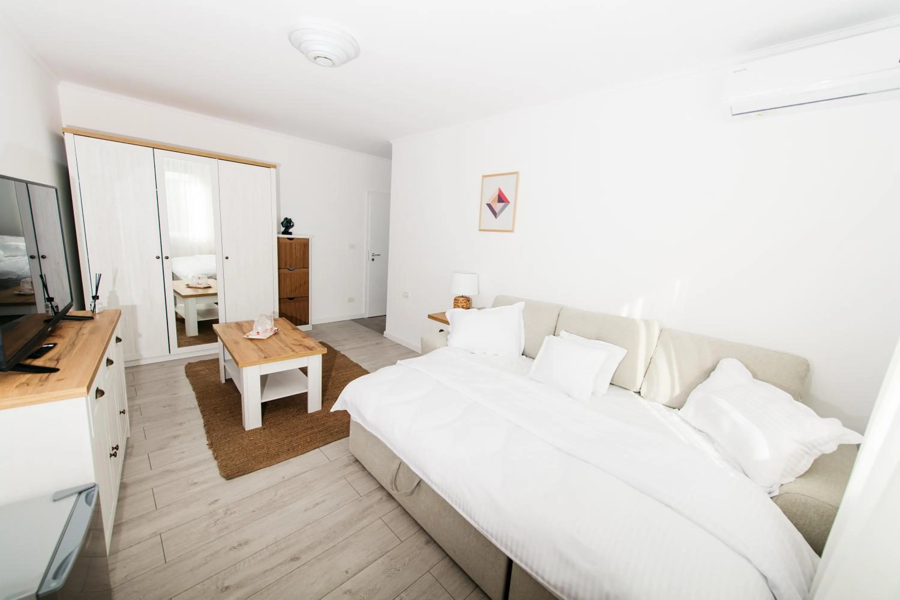 Bed in EVRA APARTMENTS