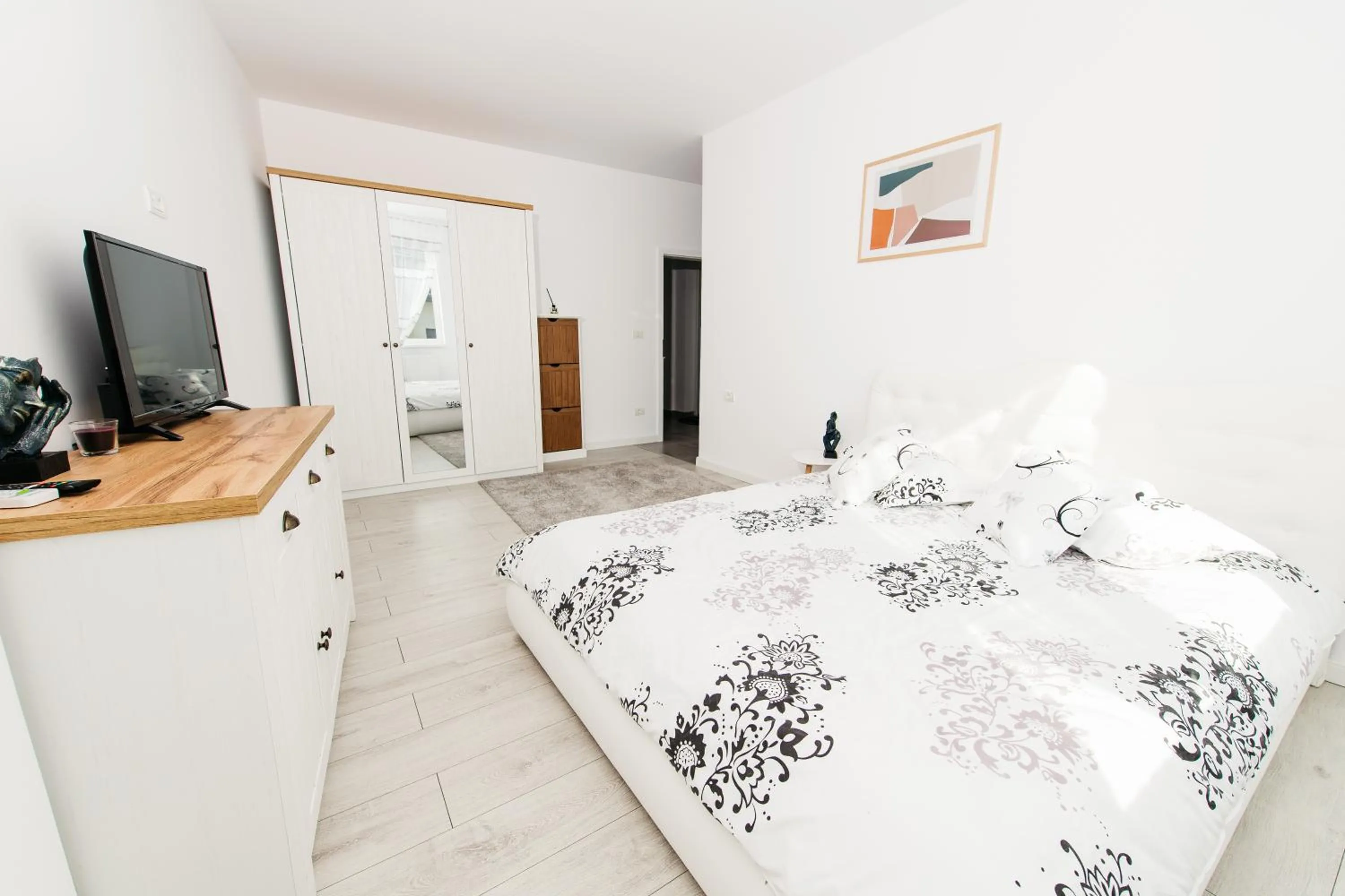 Bed in EVRA APARTMENTS