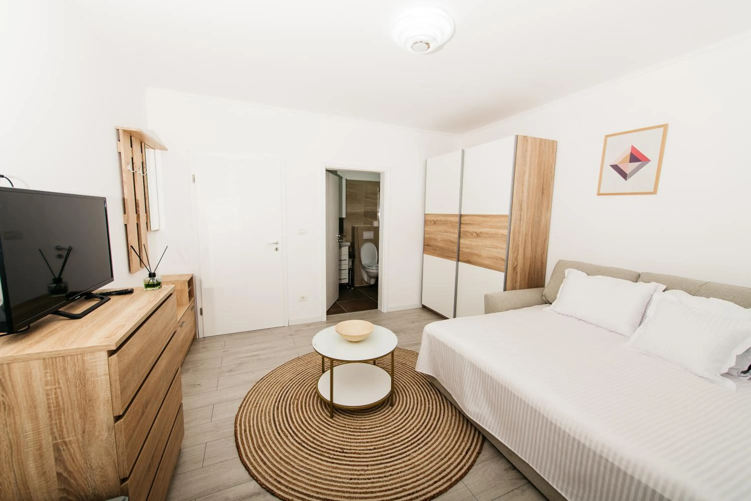 Bed in EVRA APARTMENTS