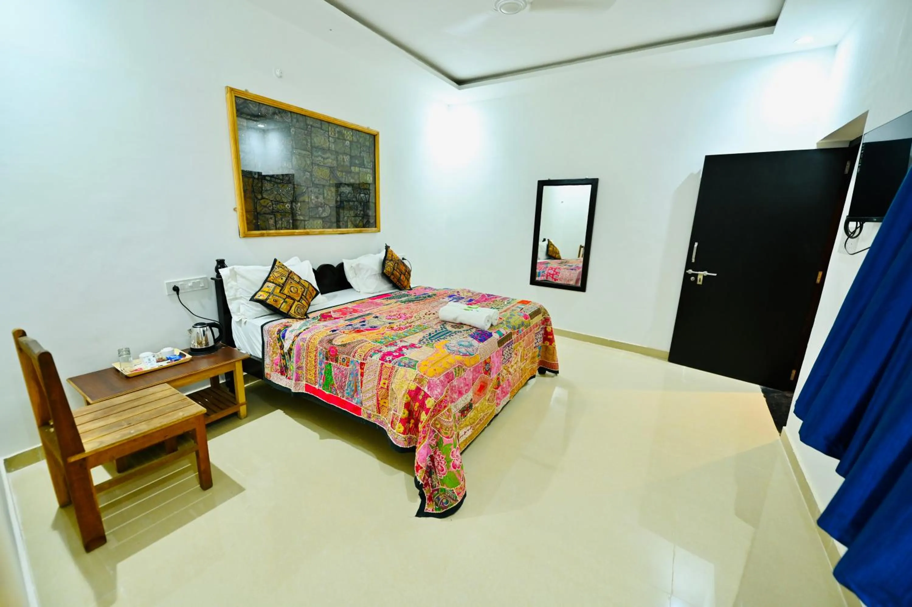 Bed in kings villa Jaisalmer
