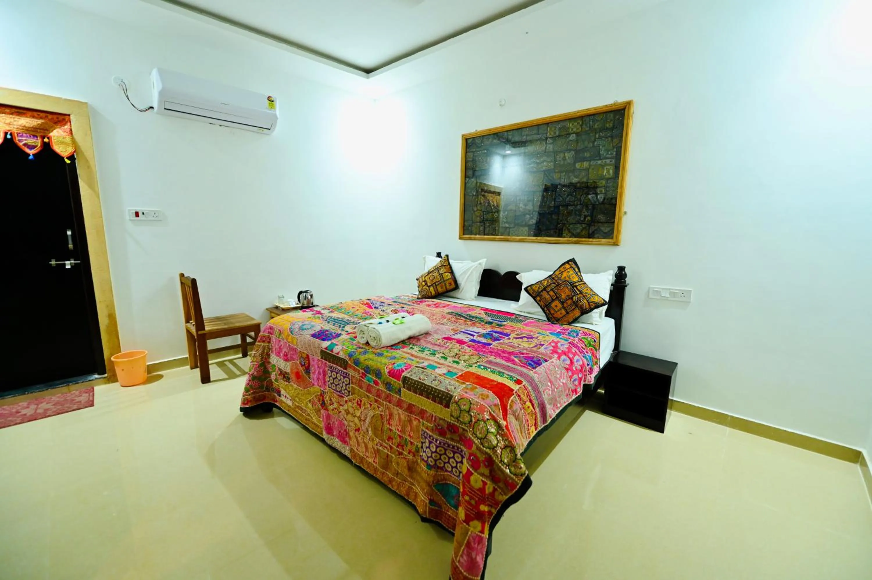 Bed in kings villa Jaisalmer