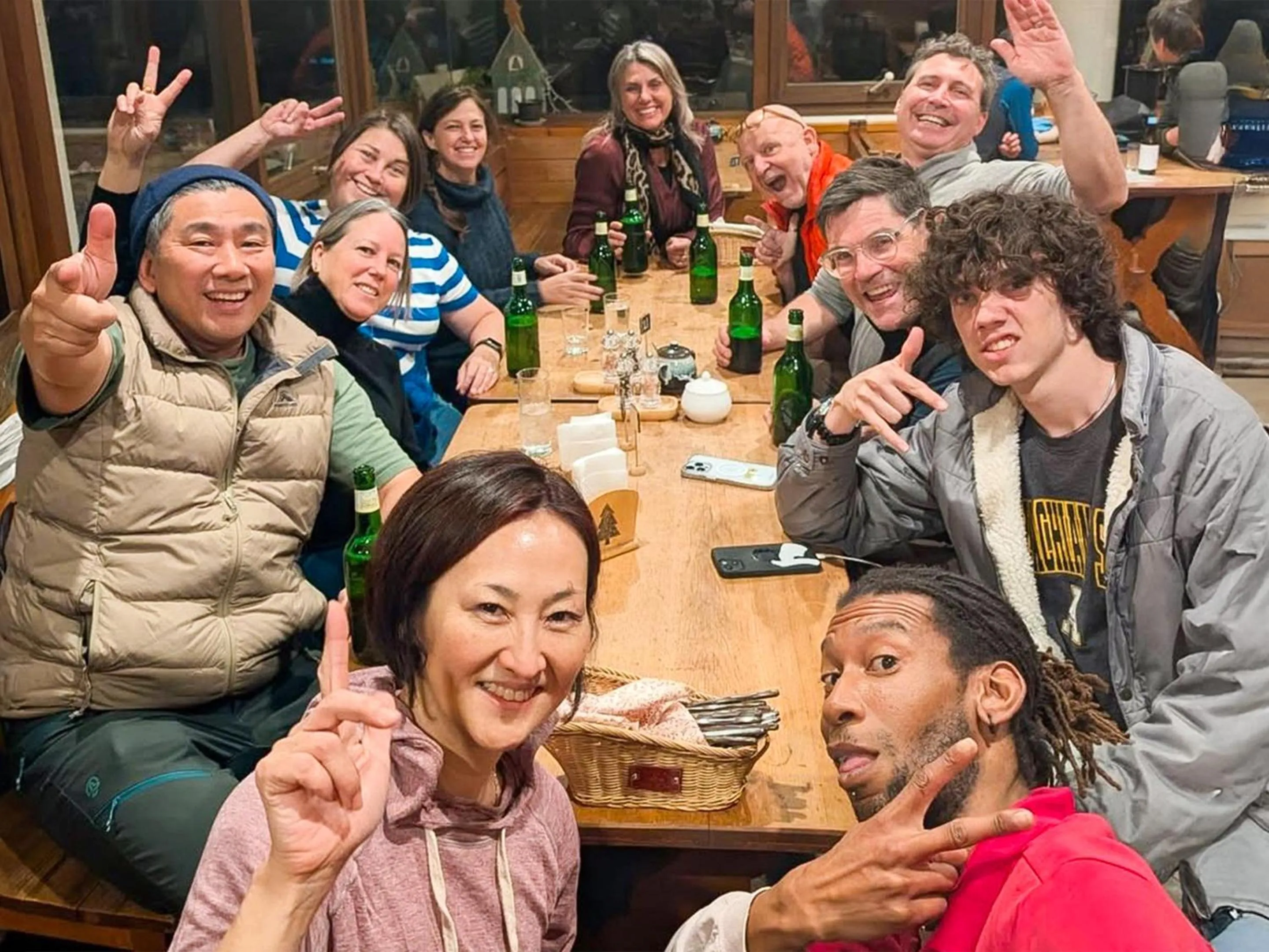 Guests in Lodge Scole