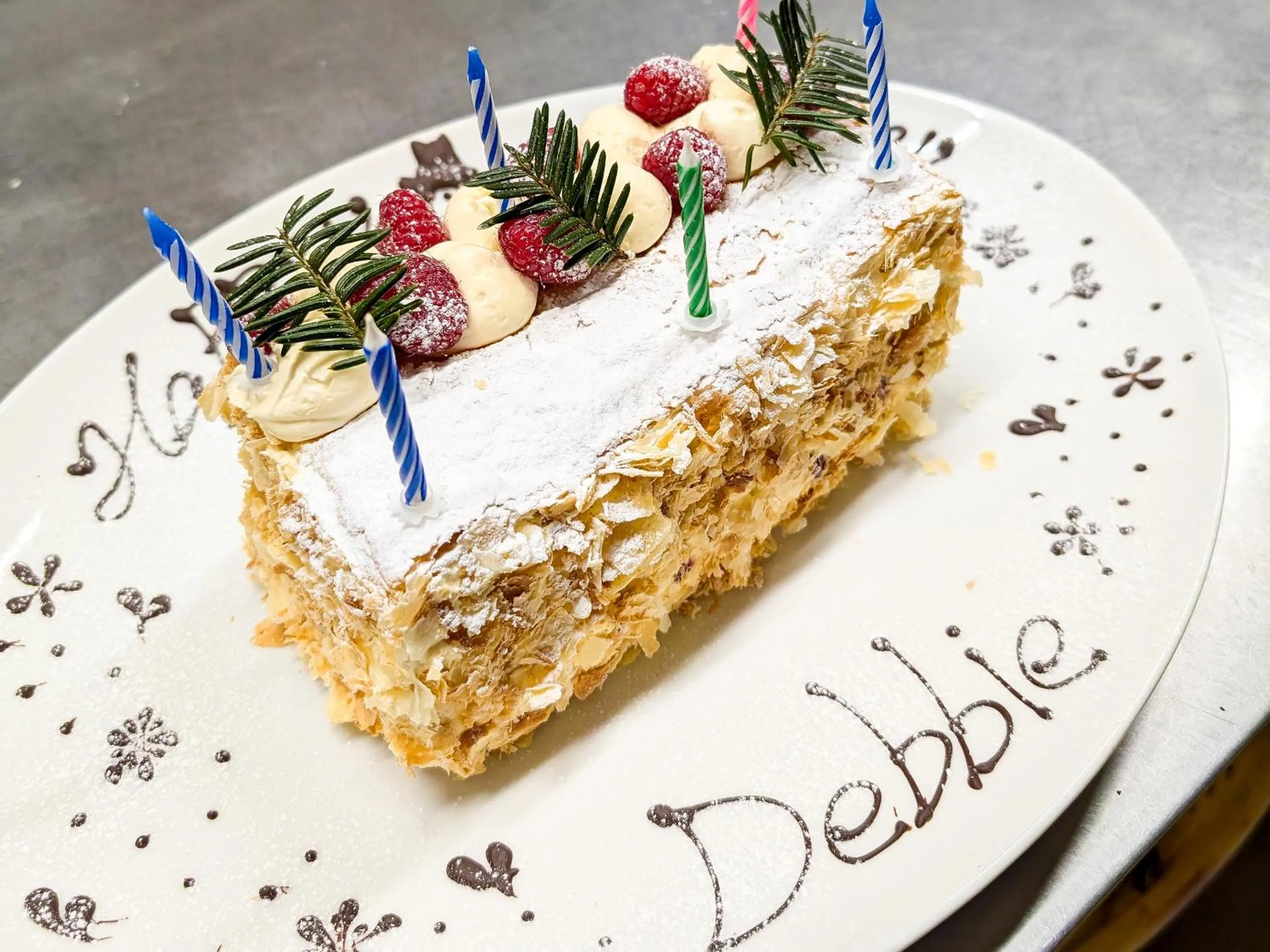 Food close-up in Lodge Scole