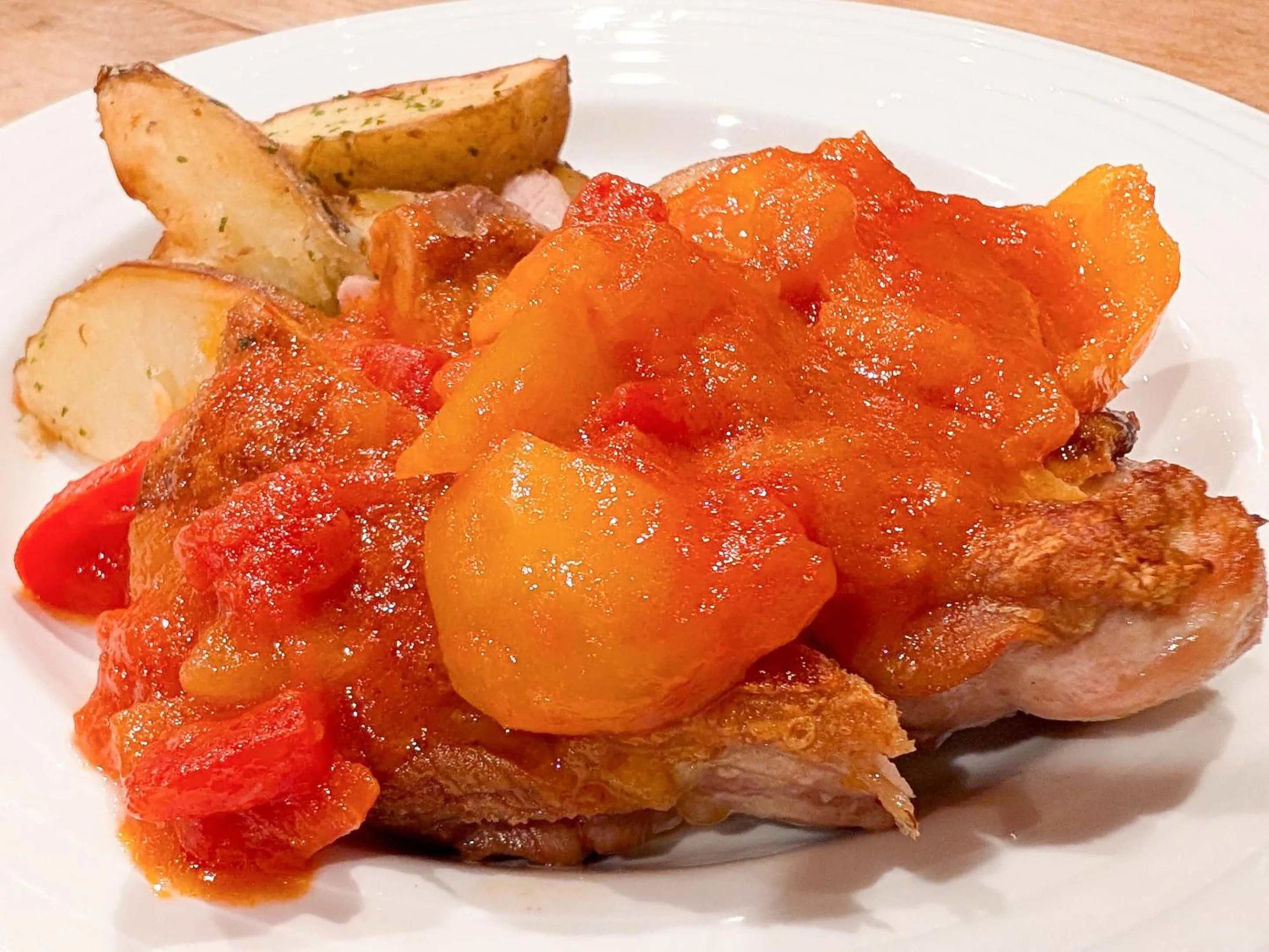 Food close-up in Lodge Scole