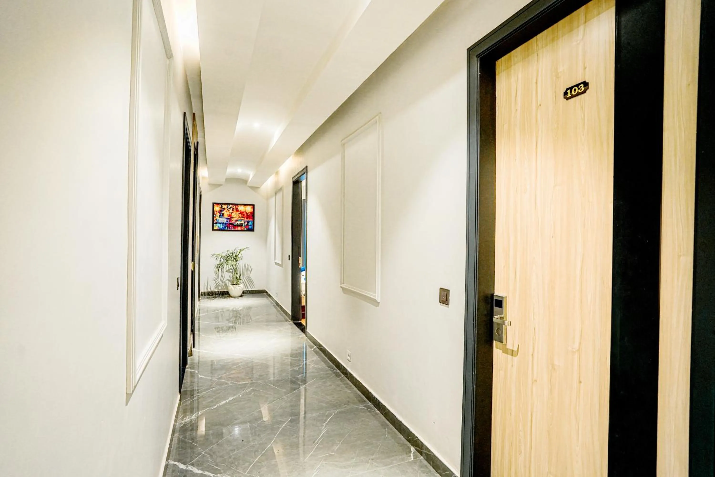 Lobby or reception in Hotel Grand Cabbana By Levelup Hotels