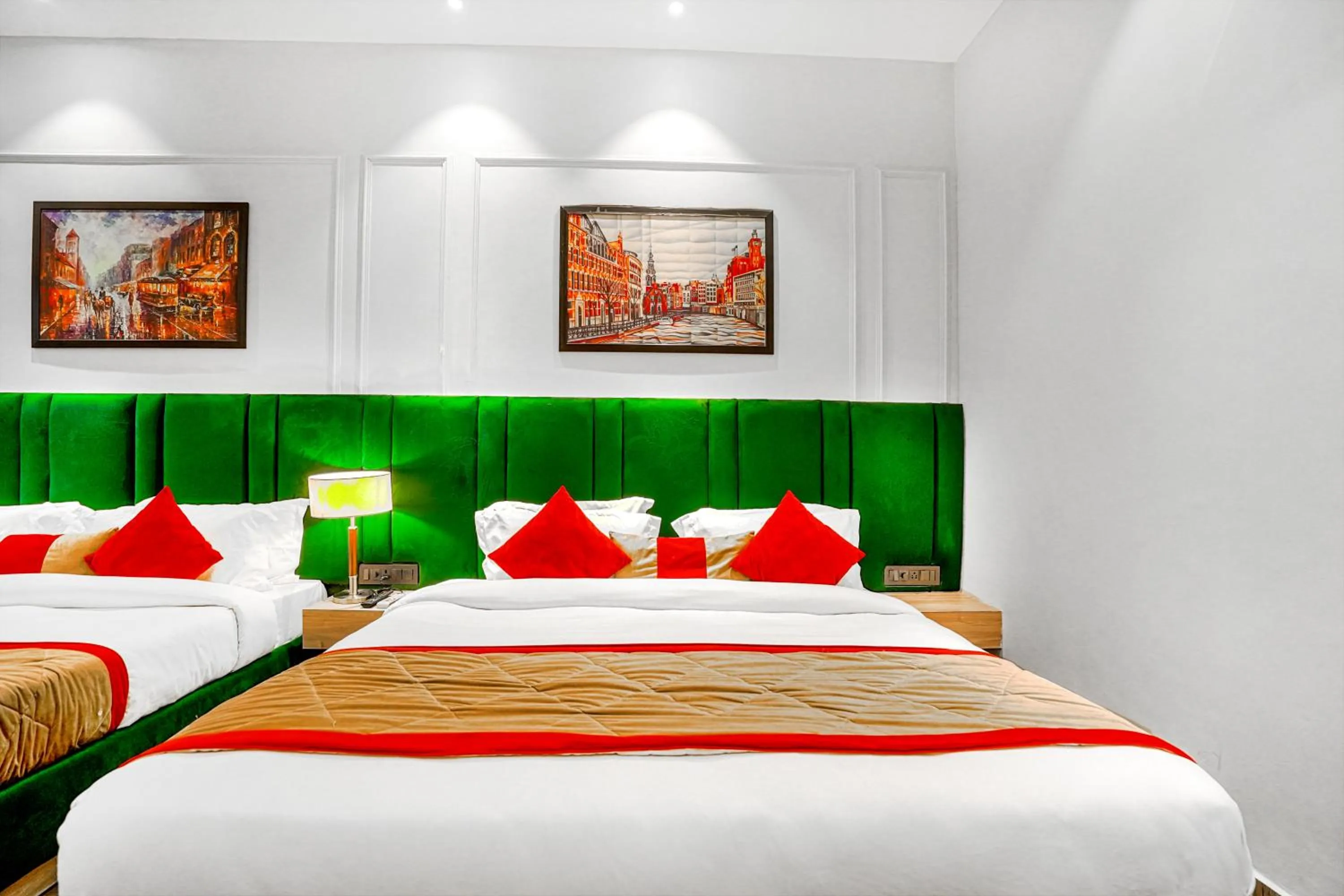 Photo of the whole room, Bed in Hotel Grand Cabbana By Levelup Hotels