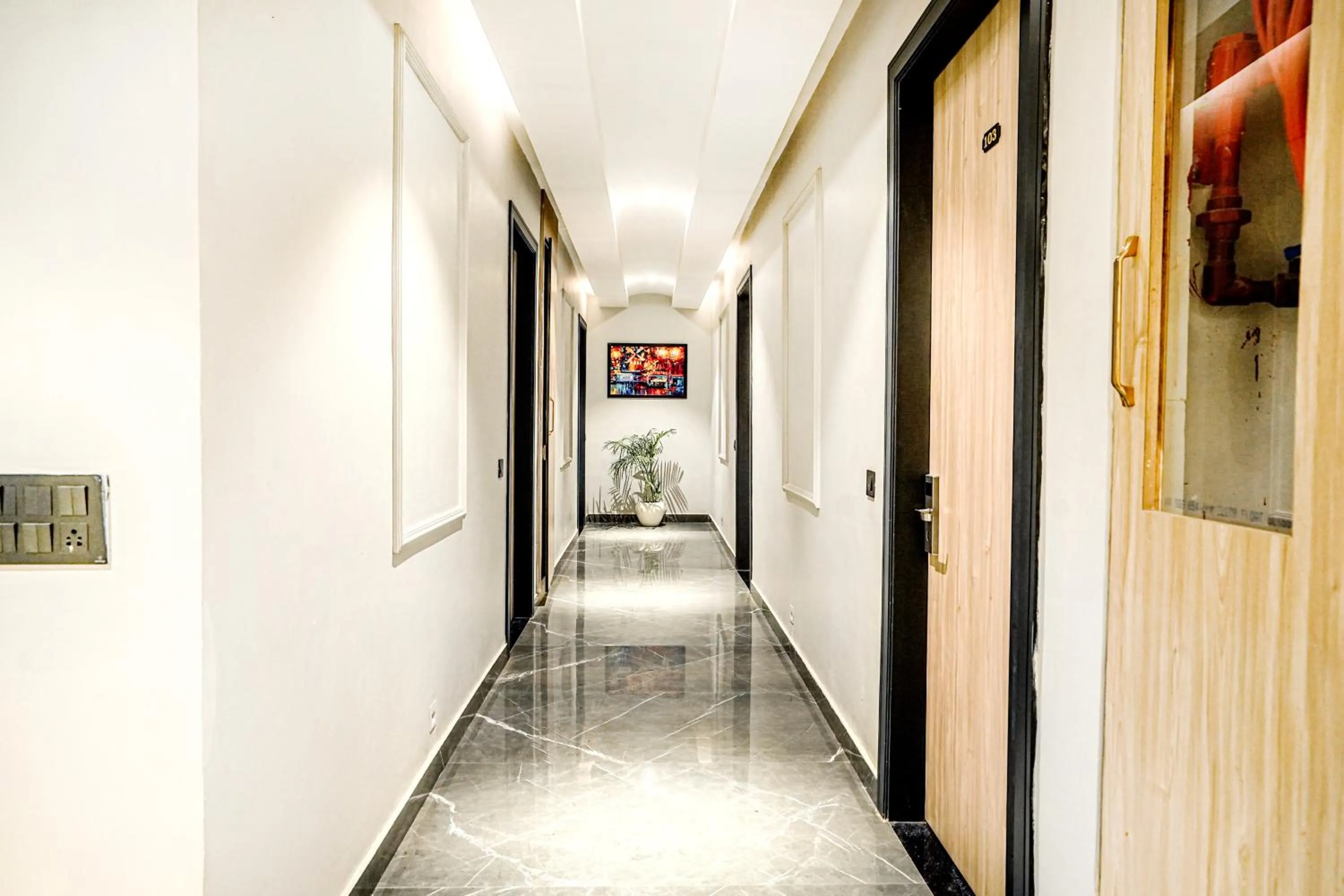 Lobby or reception in Hotel Grand Cabbana By Levelup Hotels