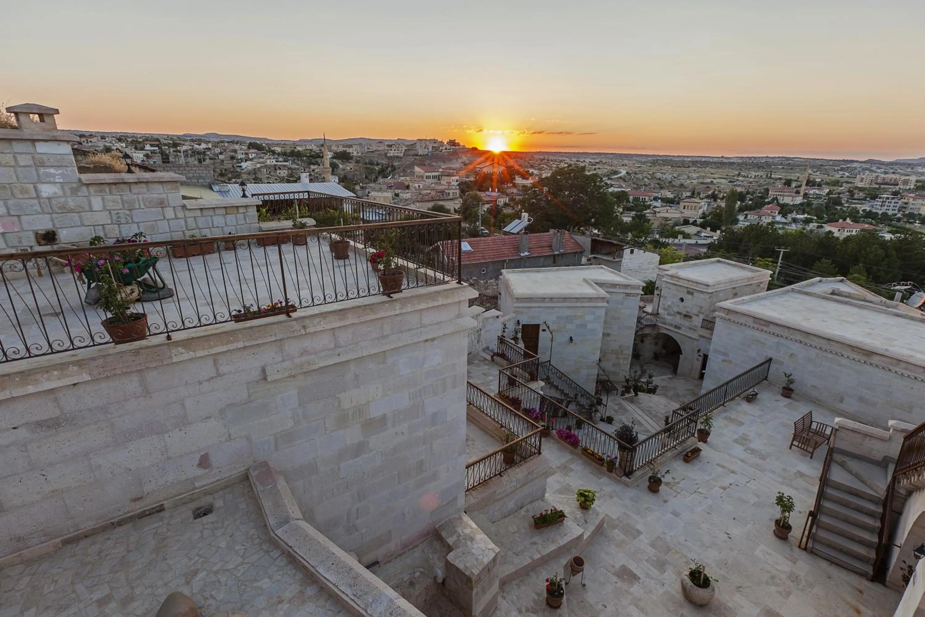 Bird's eye view in Magic Cave House