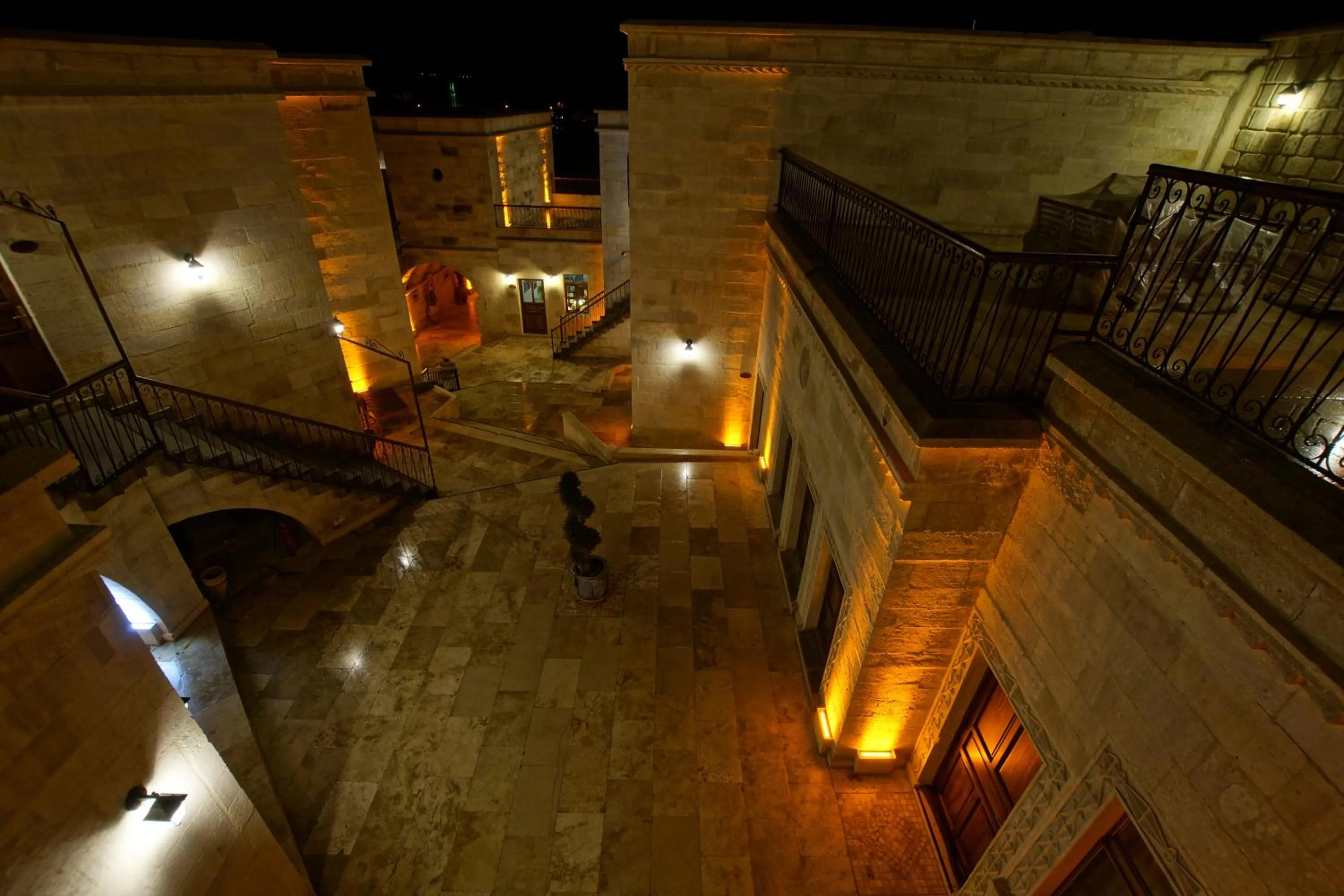 Bird's eye view in Magic Cave House