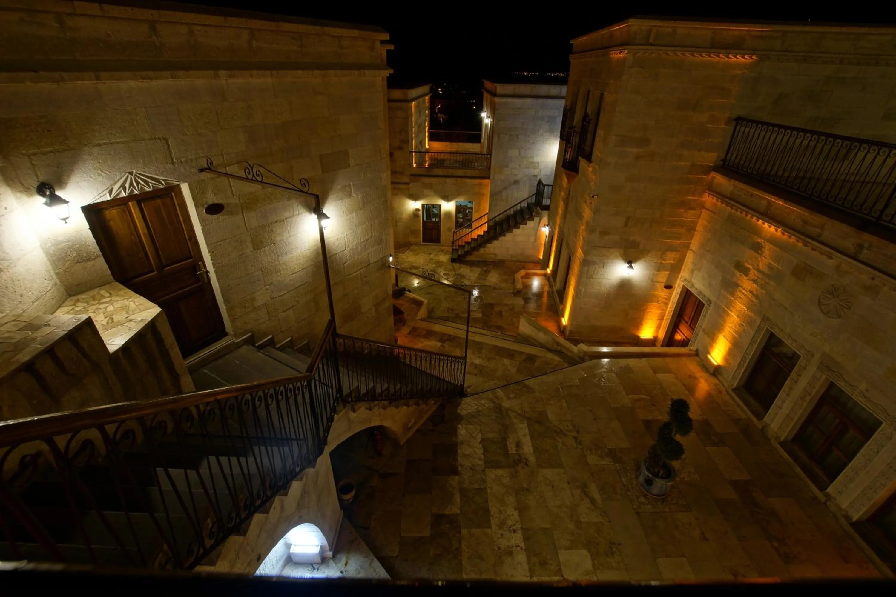 Bird's eye view in Magic Cave House