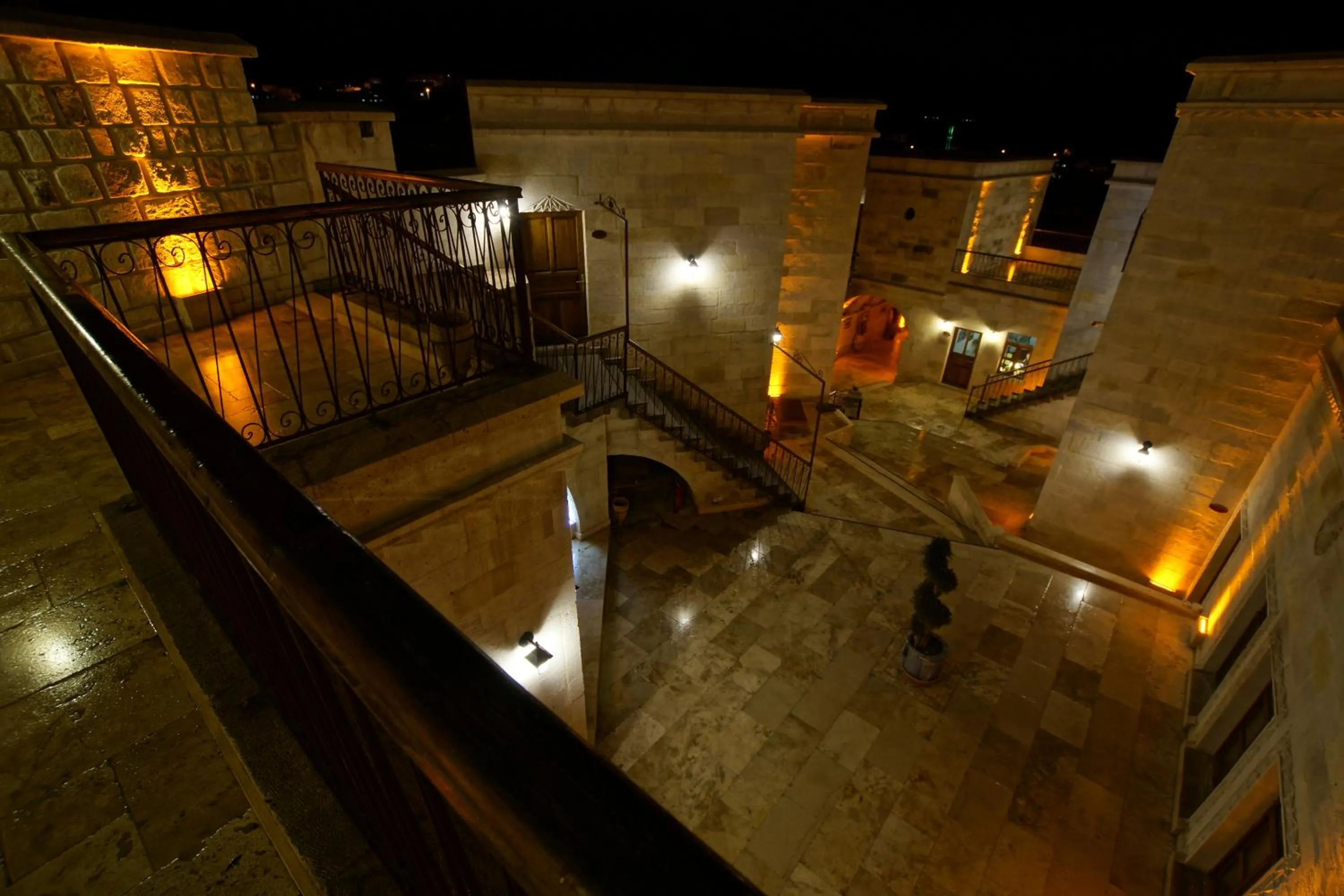 Bird's eye view in Magic Cave House
