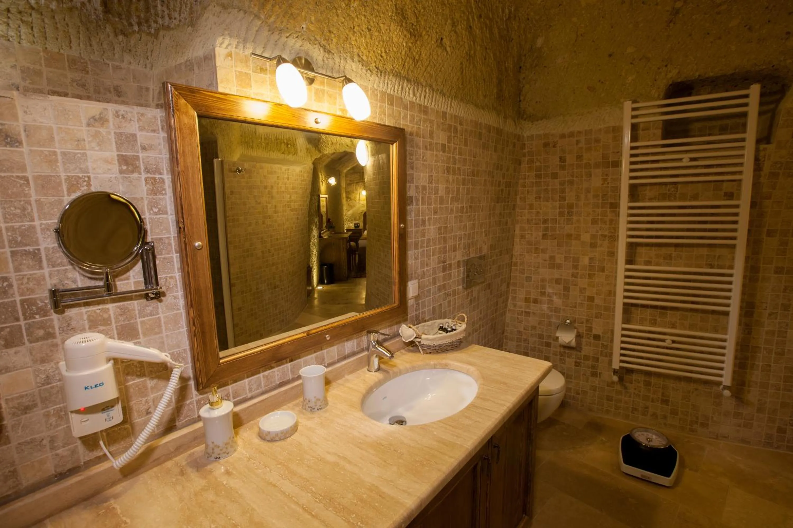 Bathroom in Magic Cave House