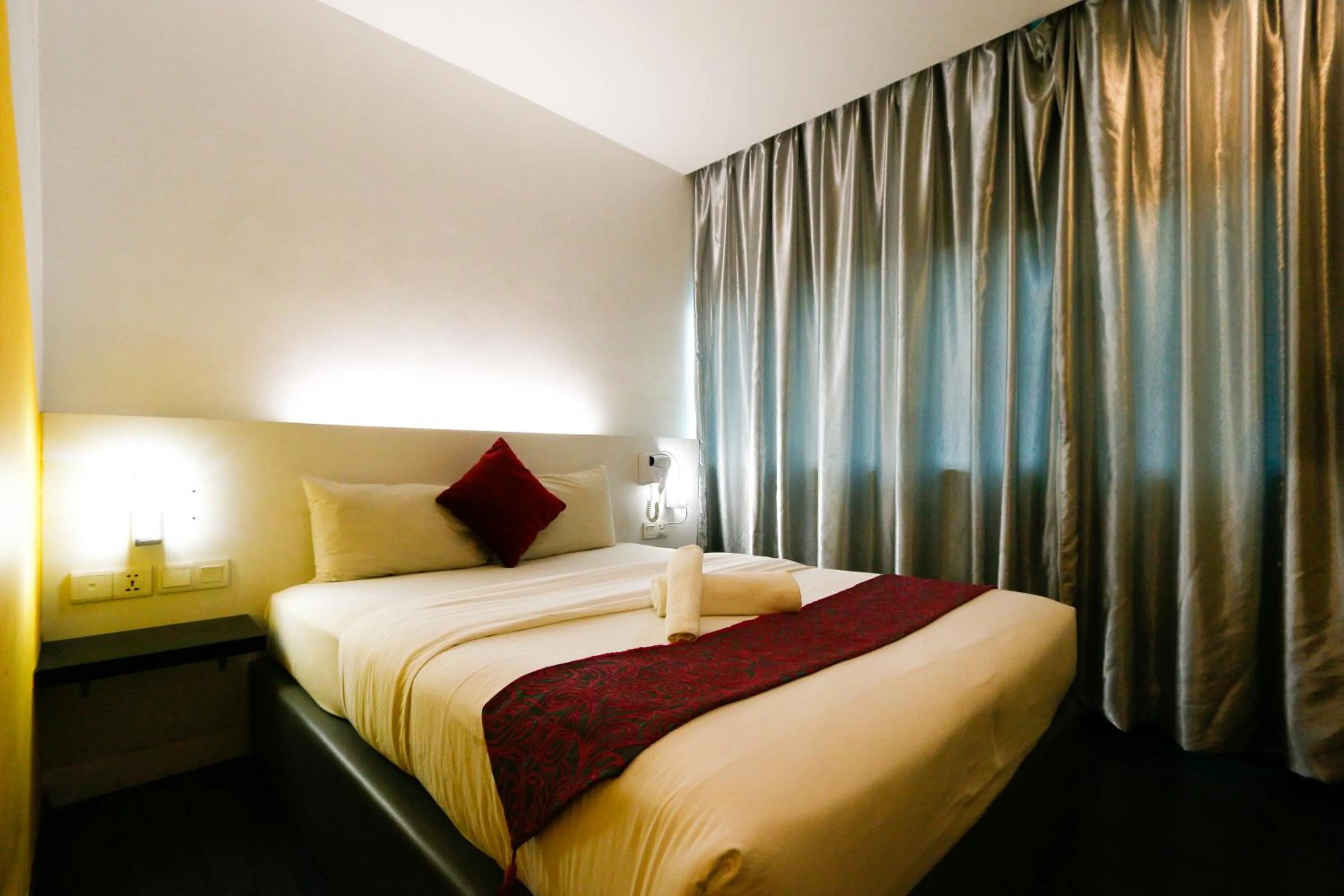 Bed in Golden Roof Hotel Ampang Ipoh