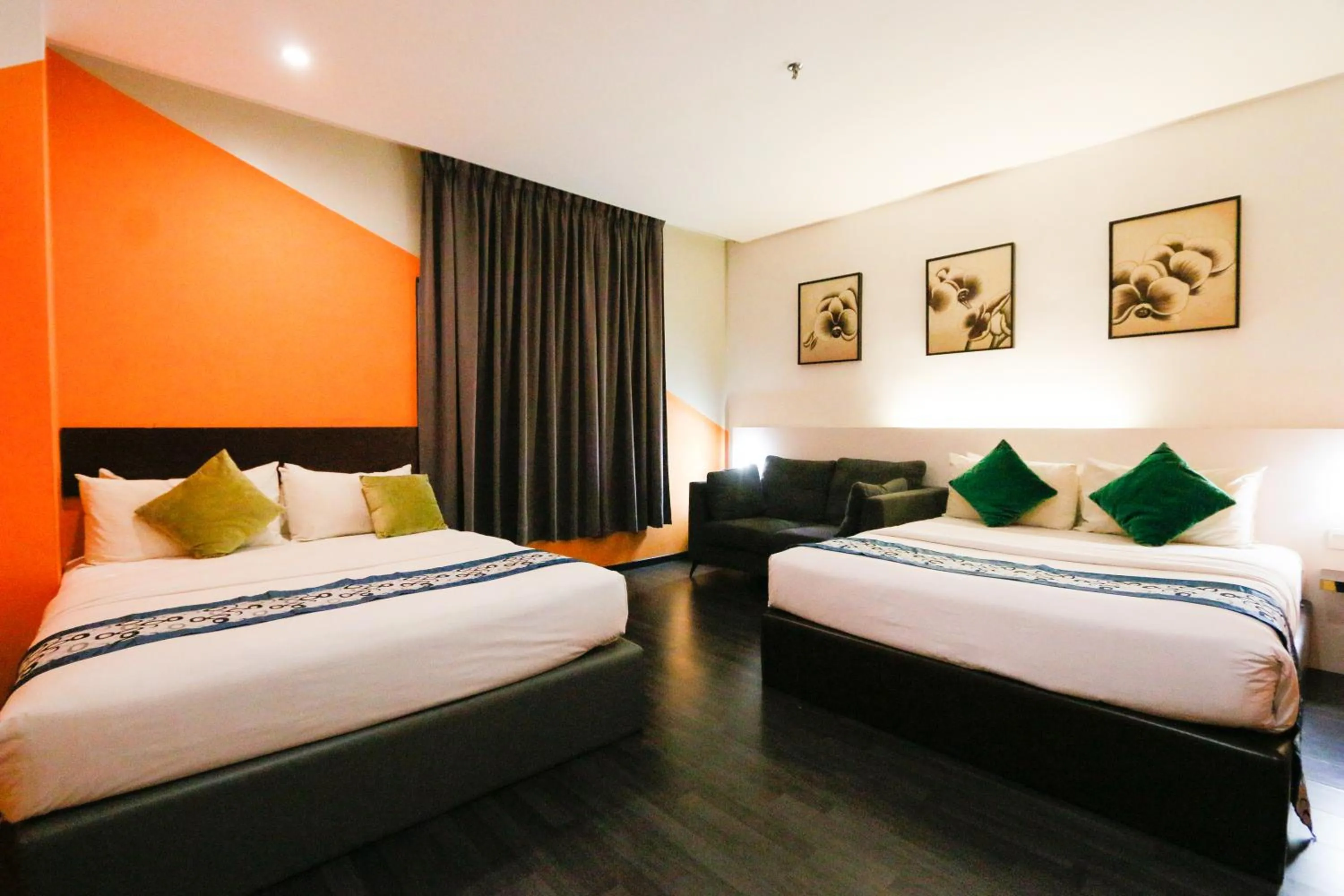 Bed in Golden Roof Hotel Ampang Ipoh