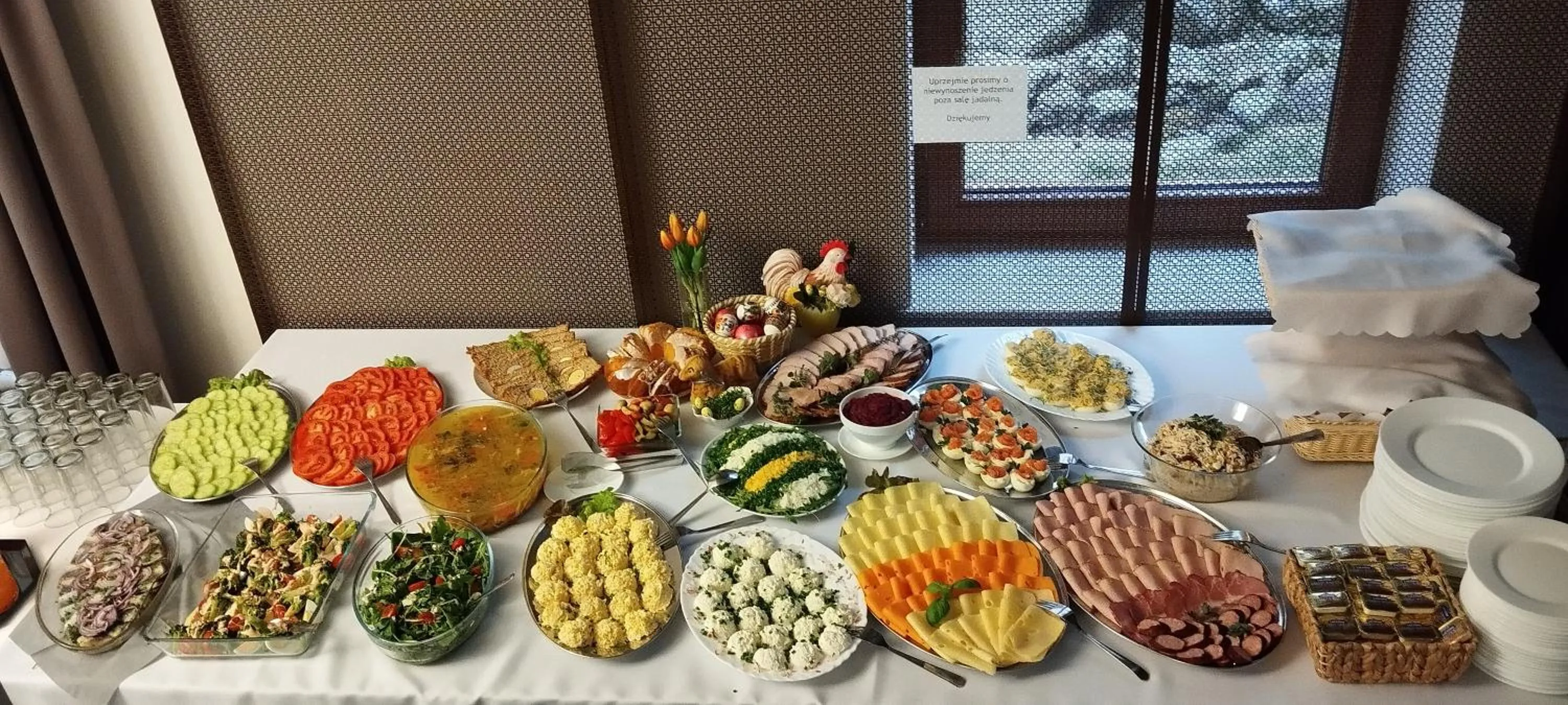 Buffet breakfast in Hotel Dobry Klimat