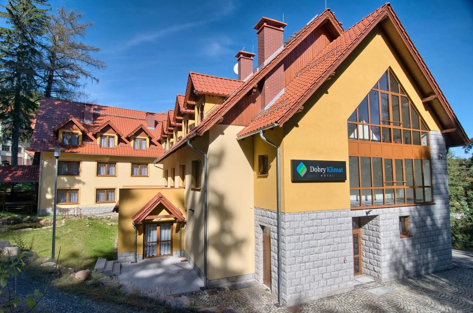 Facade/entrance in Hotel Dobry Klimat