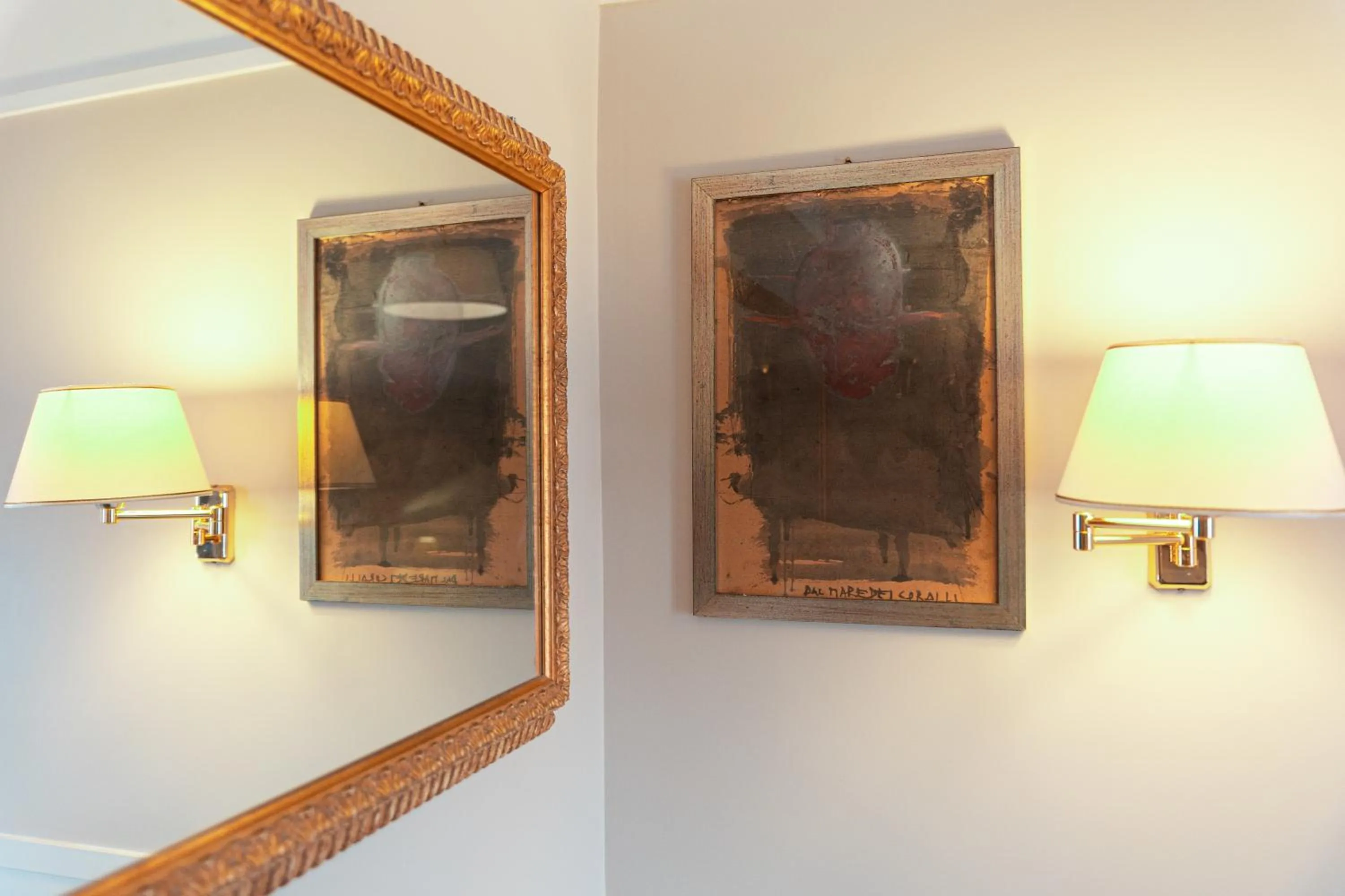 Decorative detail in Hotel Modigliani