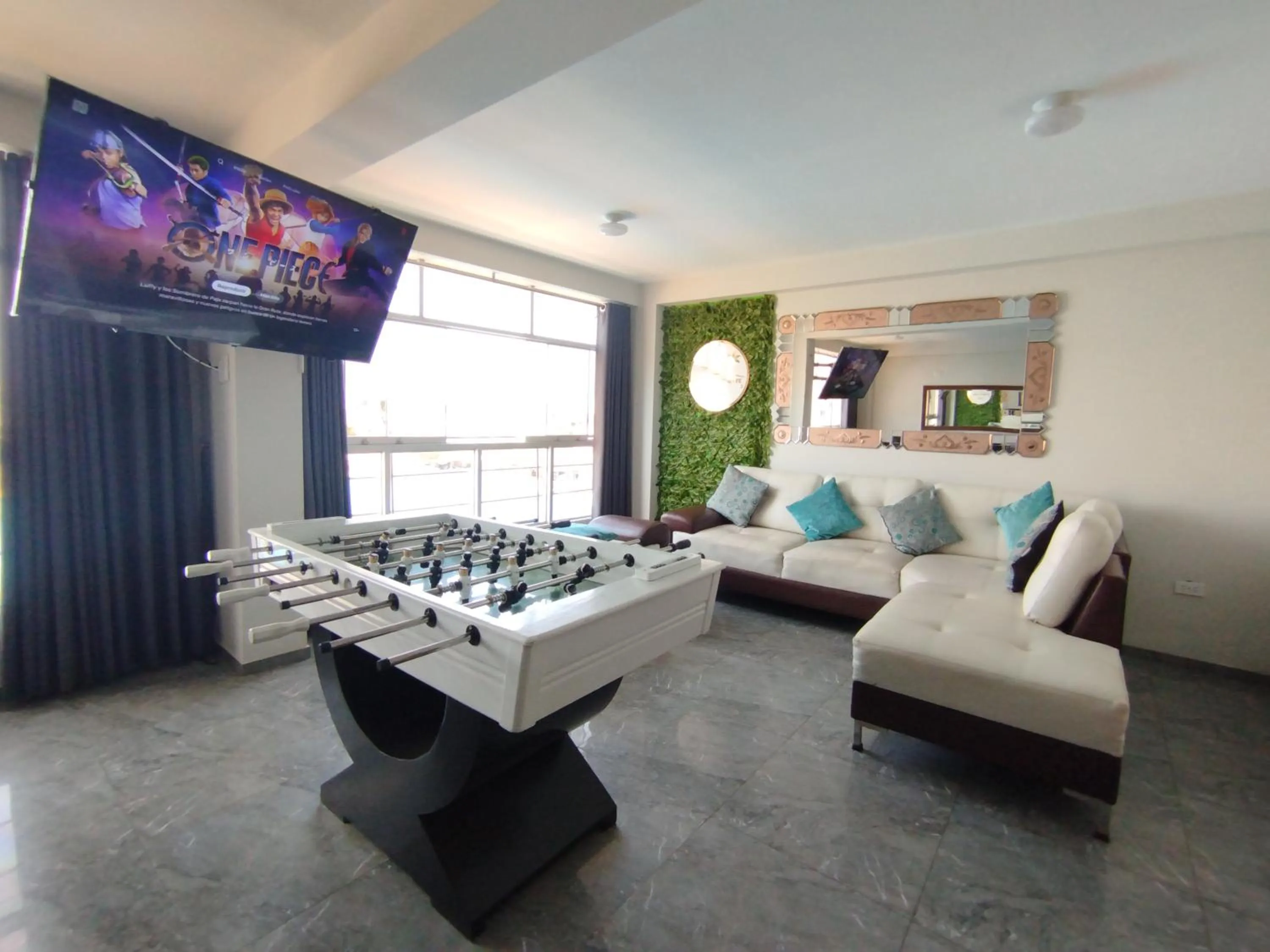 Game Room in Apartamentos "APPART D'ELIETTE"