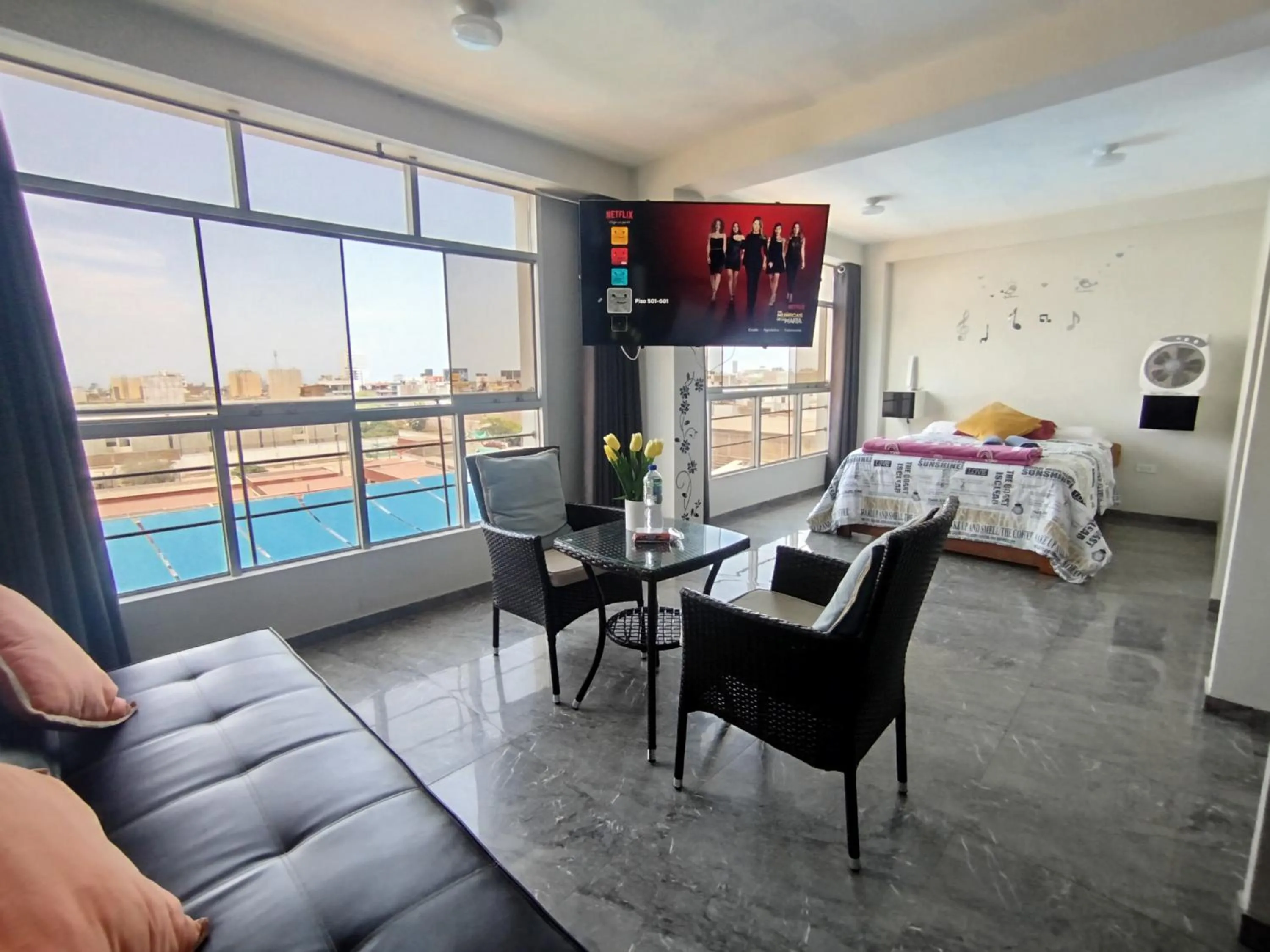 Photo of the whole room, Bed in Apartamentos "APPART D'ELIETTE"