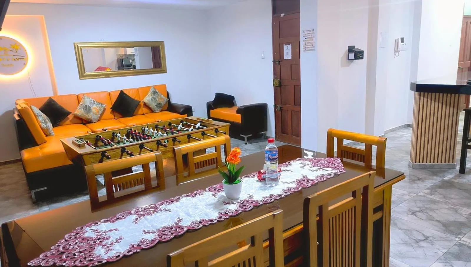 Dining area in Apartamentos "APPART D'ELIETTE"