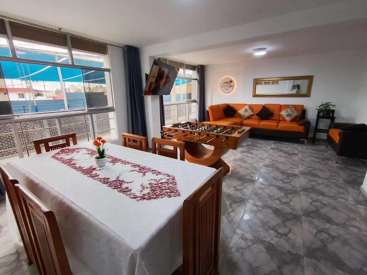 Living room in Apartamentos "APPART D'ELIETTE"