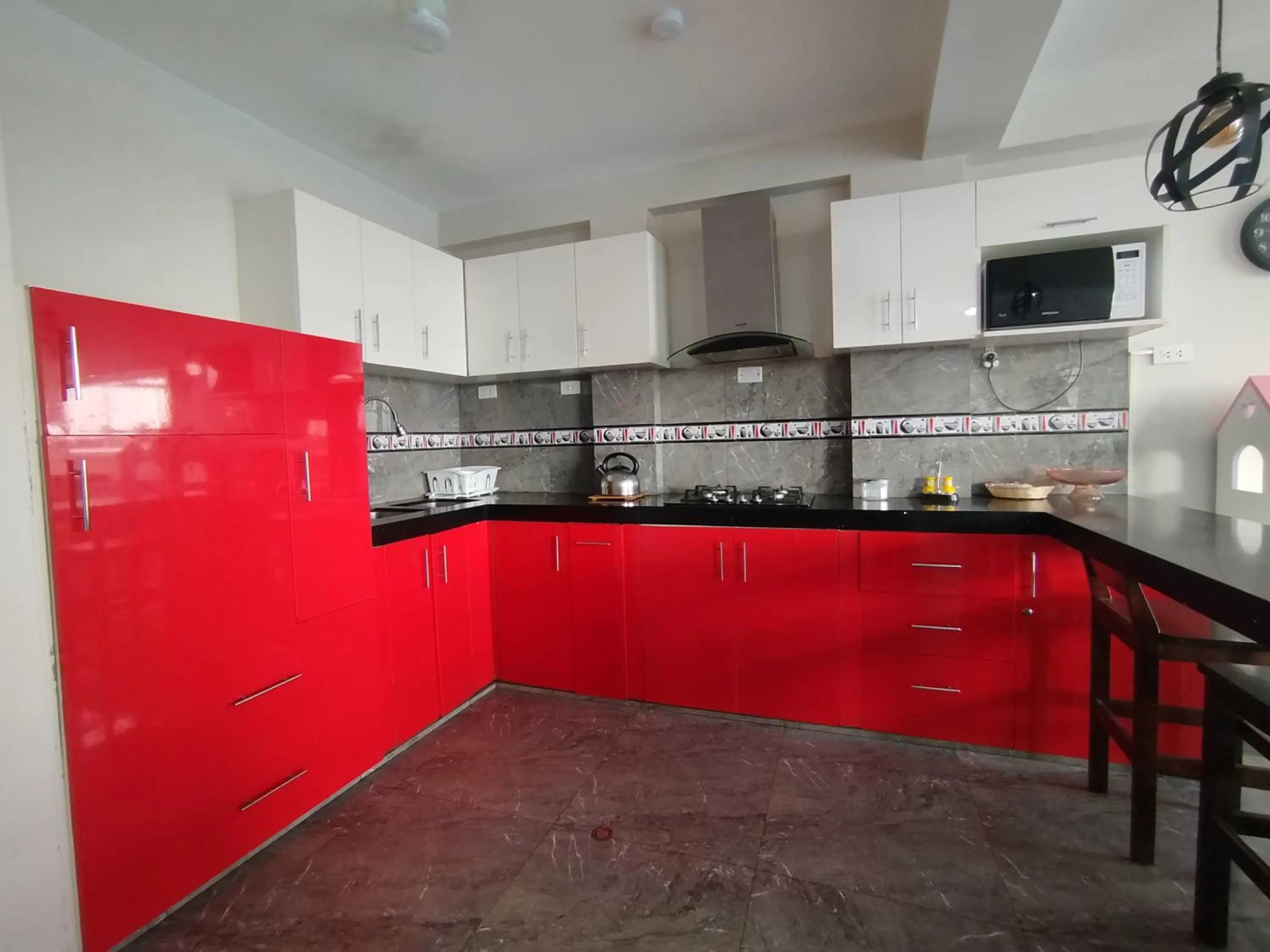 Kitchen or kitchenette in Apartamentos "APPART D'ELIETTE"