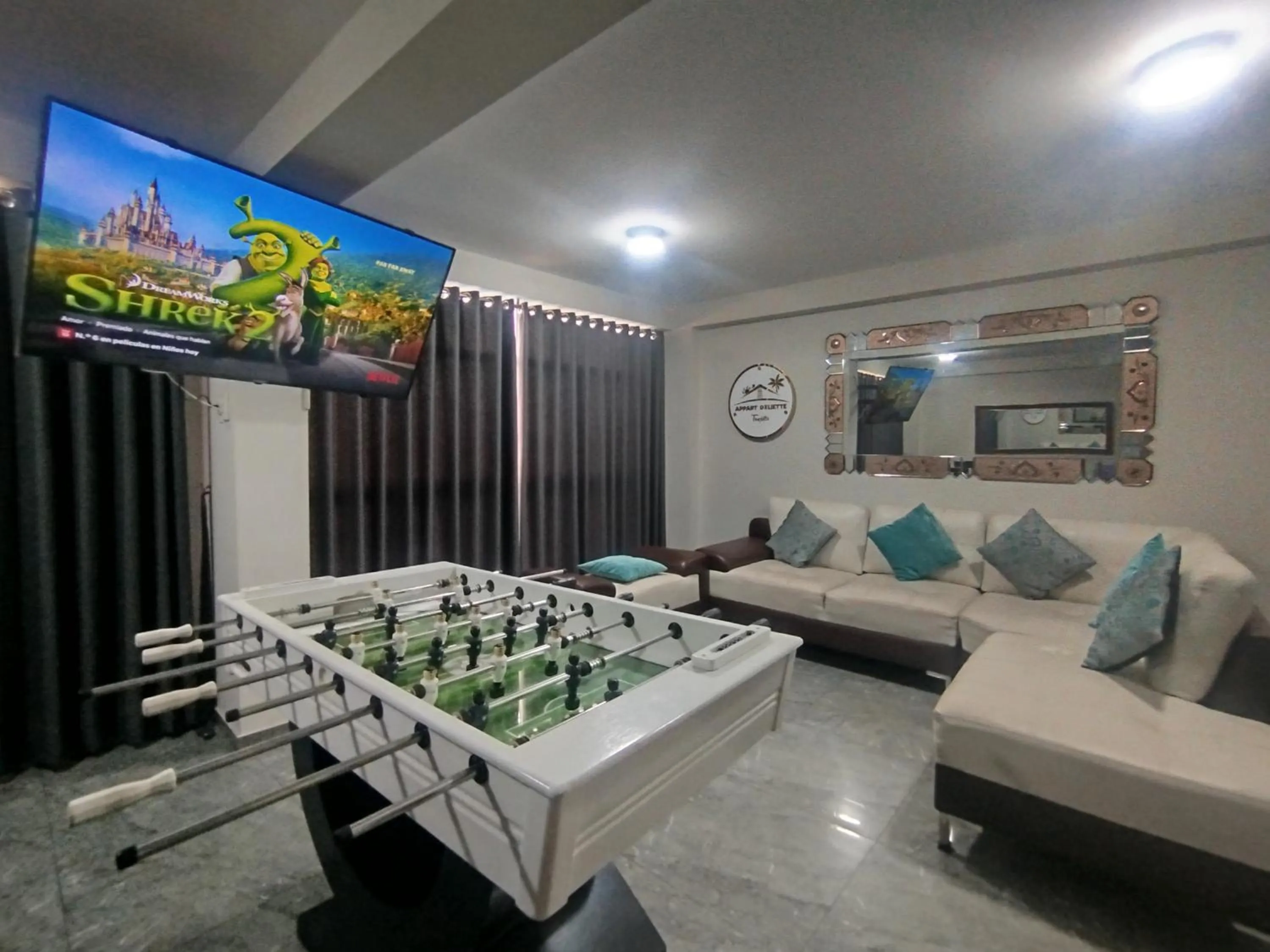 Living room in Apartamentos "APPART D'ELIETTE"