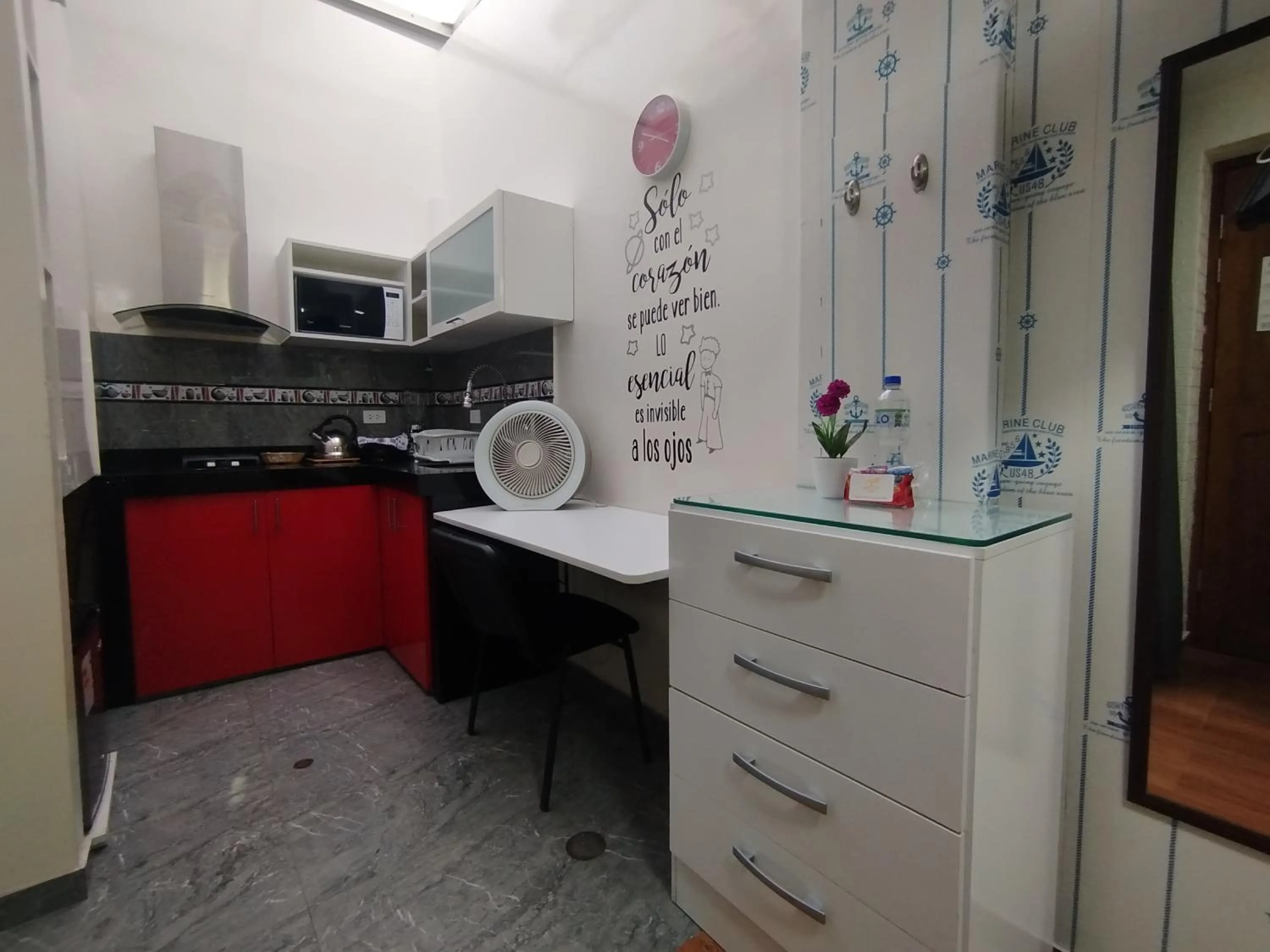 Kitchen or kitchenette in Apartamentos "APPART D'ELIETTE"