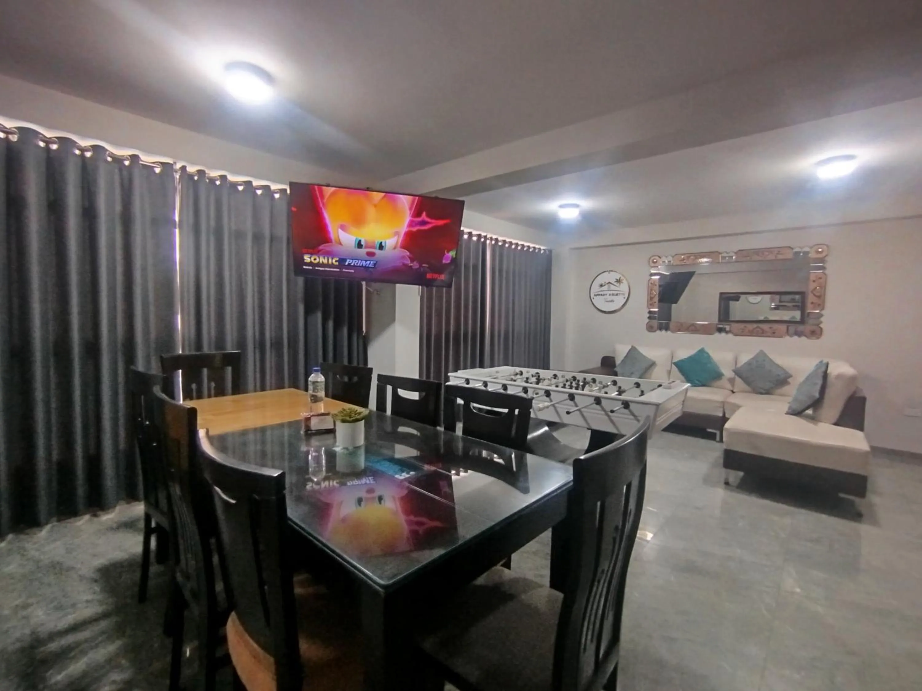Dining area in Apartamentos "APPART D'ELIETTE"