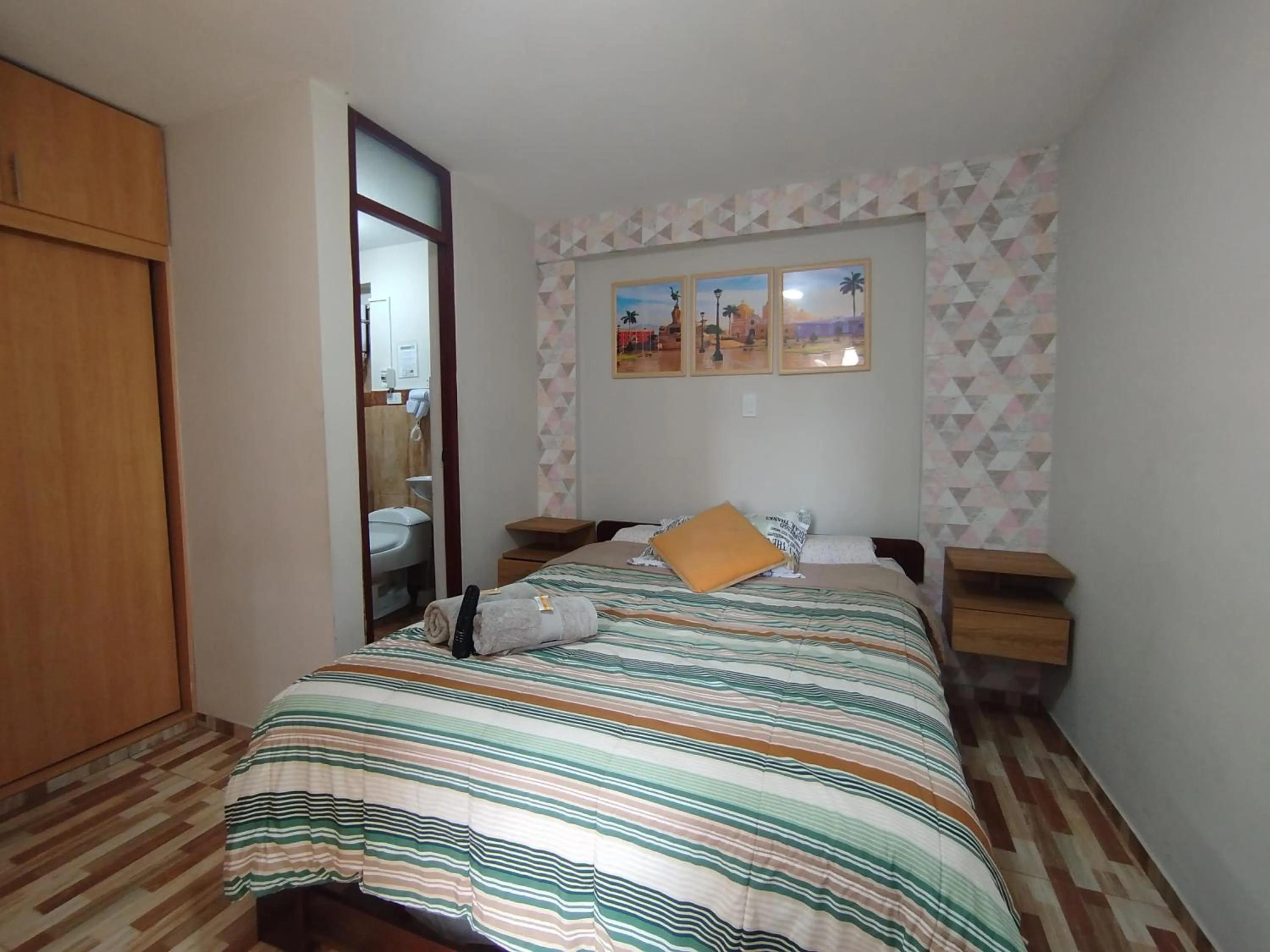 Bedroom, Bed in Apartamentos "APPART D'ELIETTE"