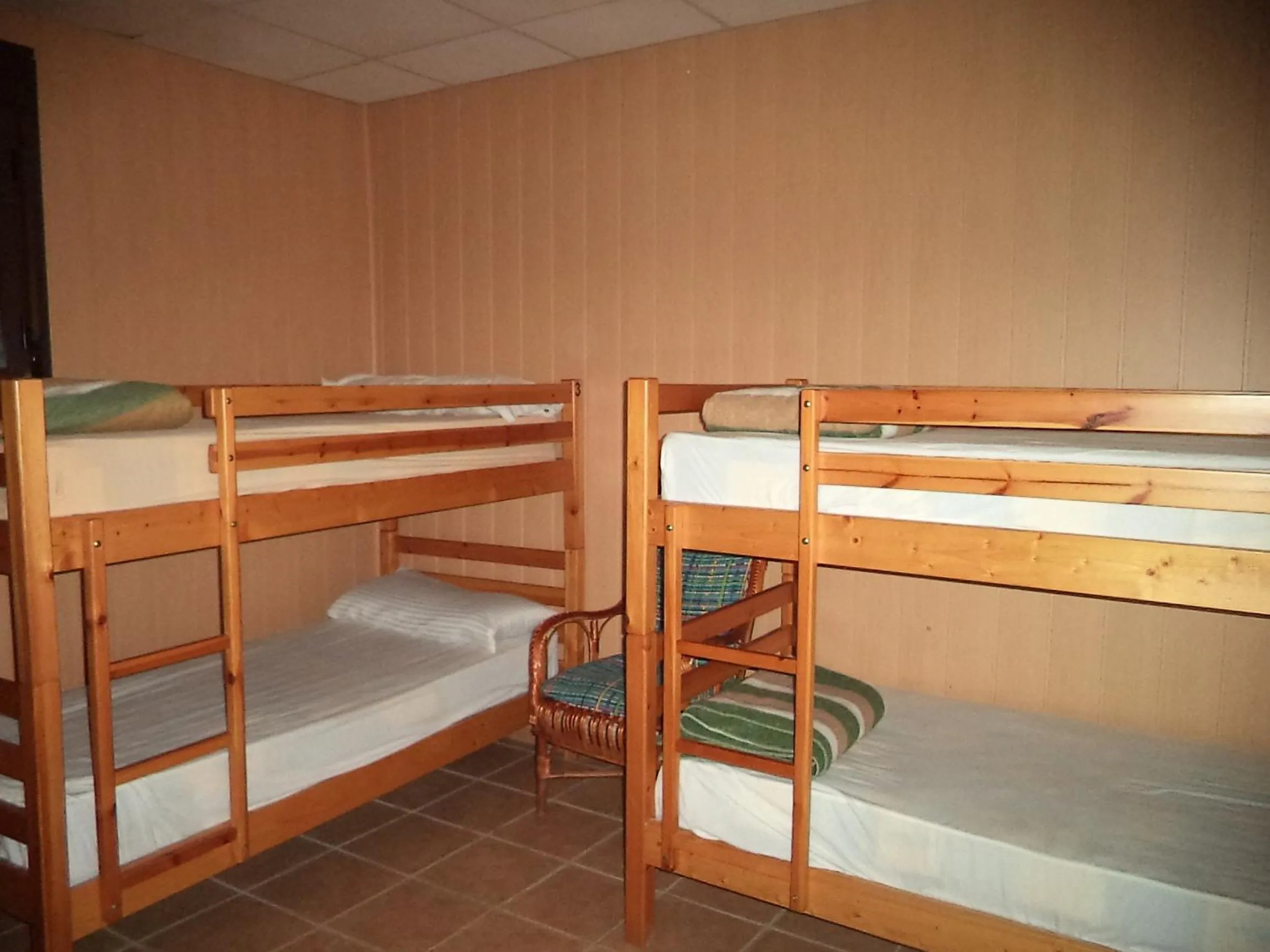 Bed in Albergue de Peregrinos A Santiago