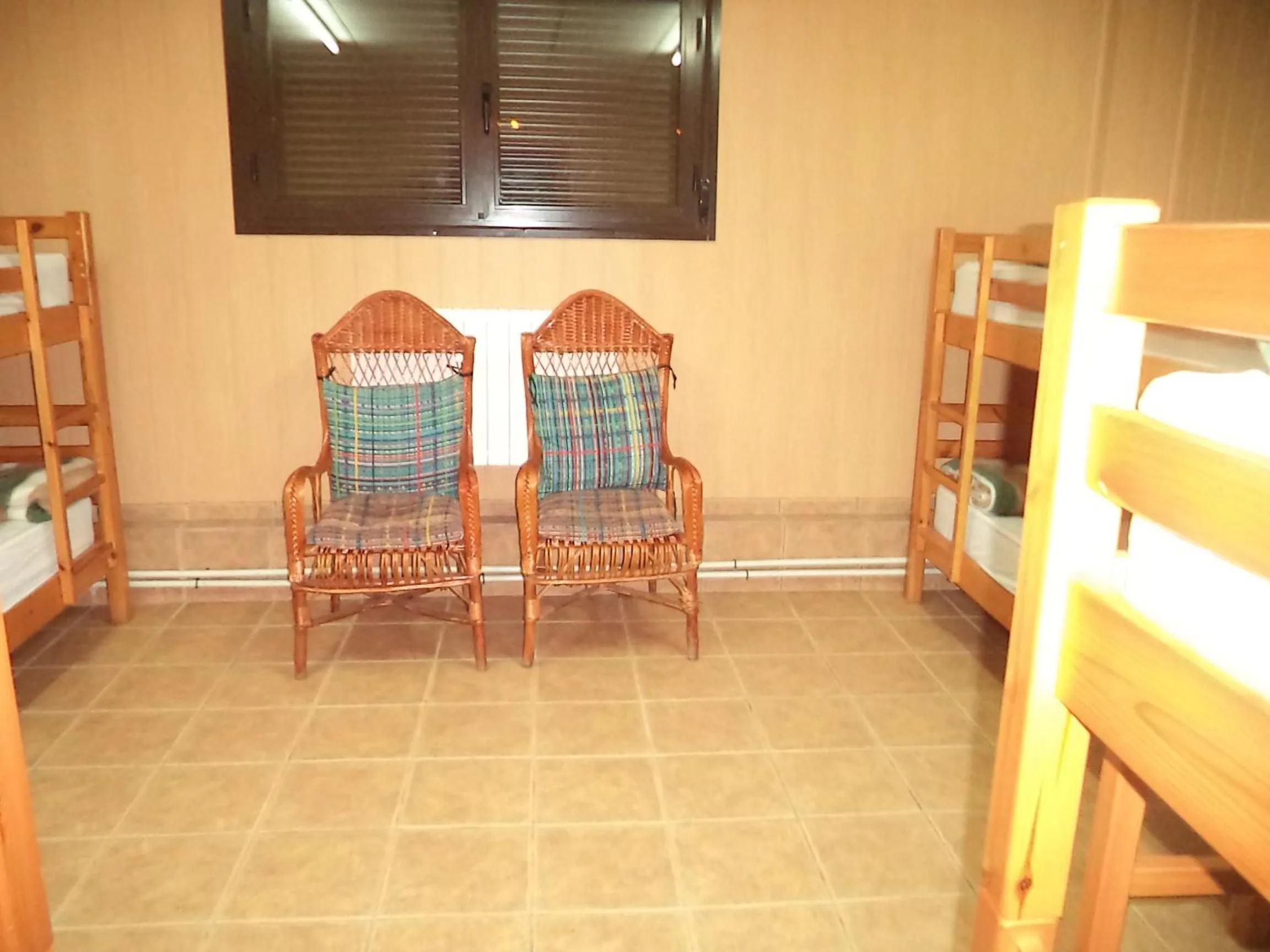 Bed in Albergue de Peregrinos A Santiago