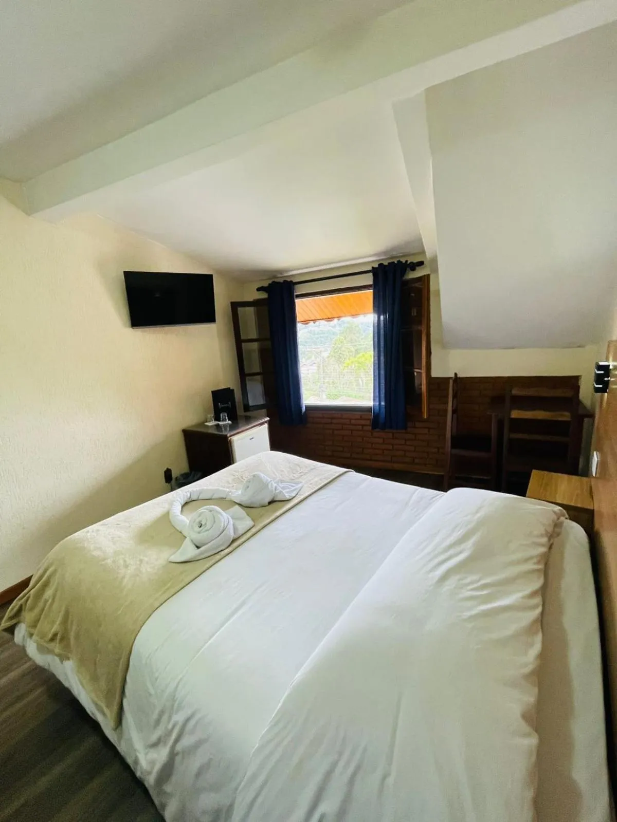 Bed in Hotel Garnier