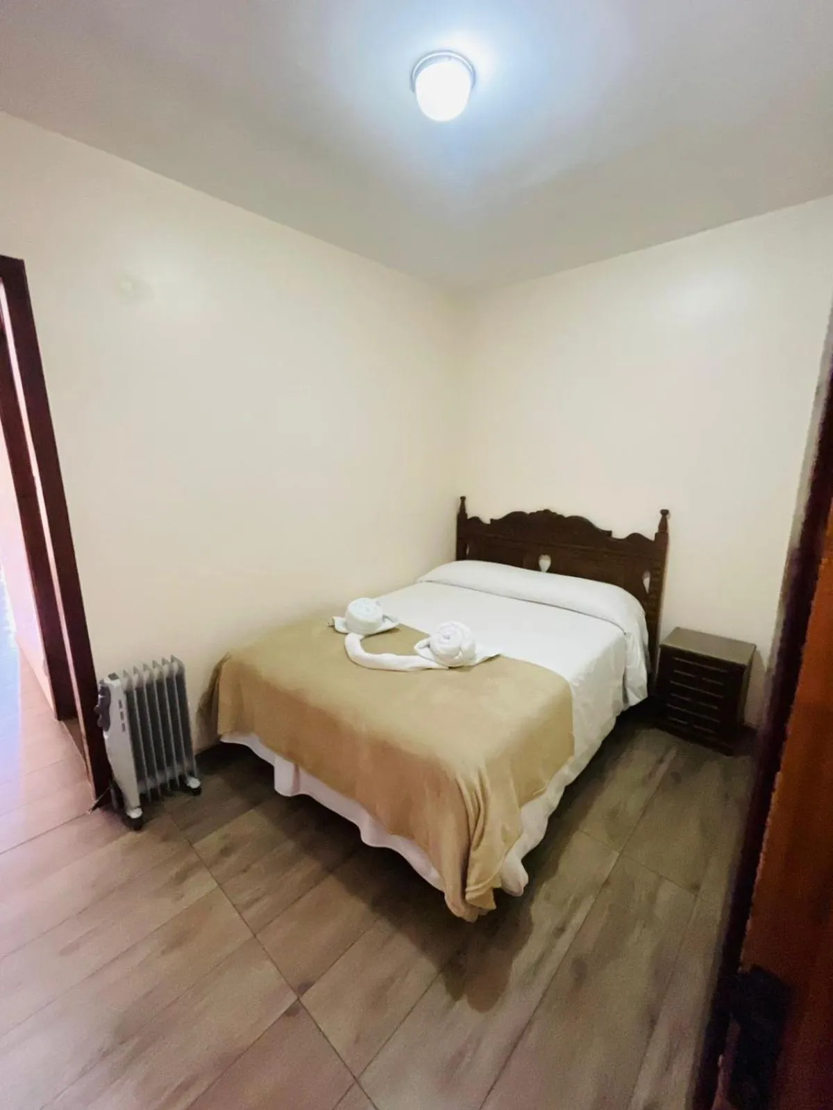 Bed in Hotel Garnier