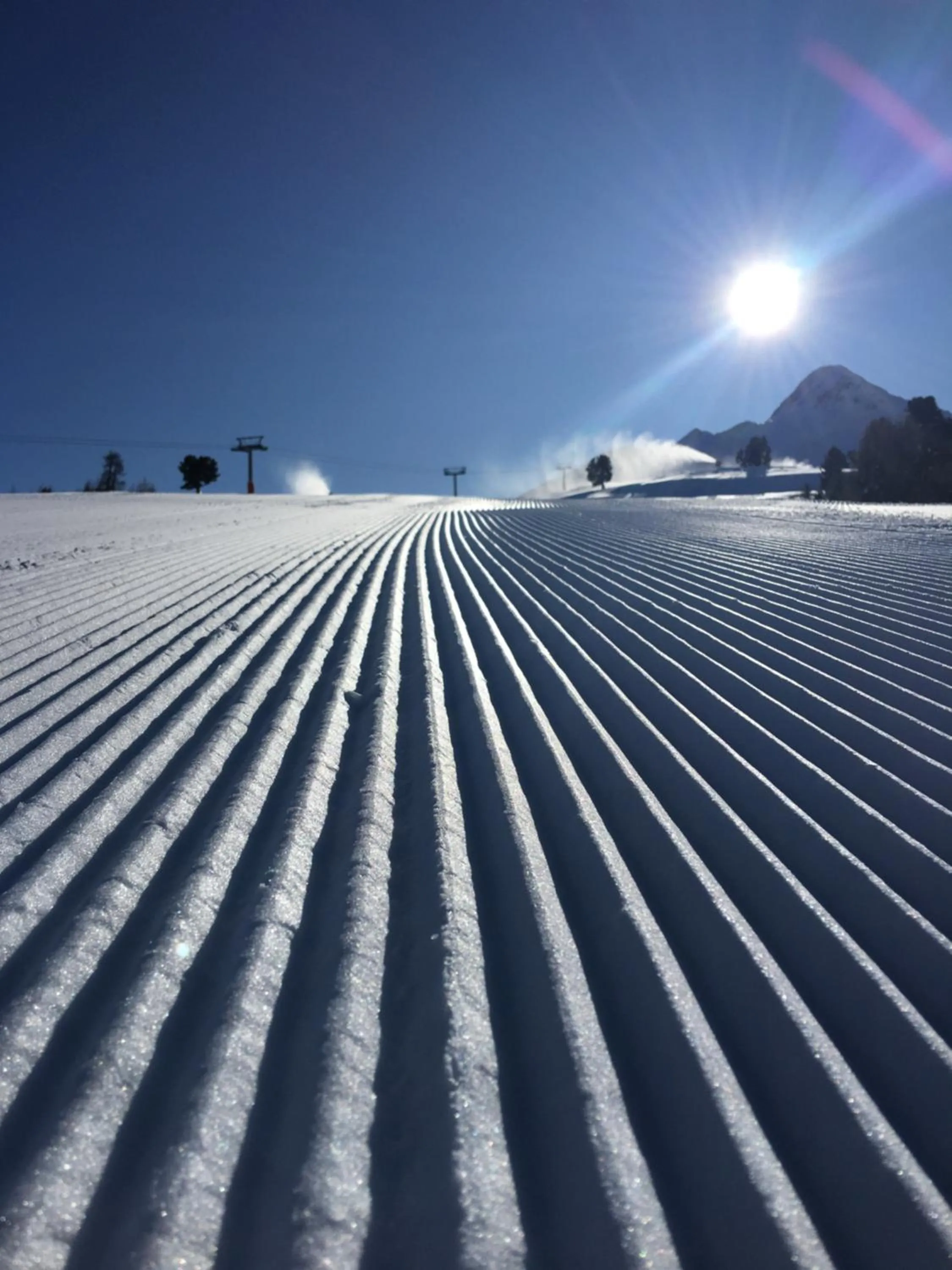 Skiing in Residence Dilitz