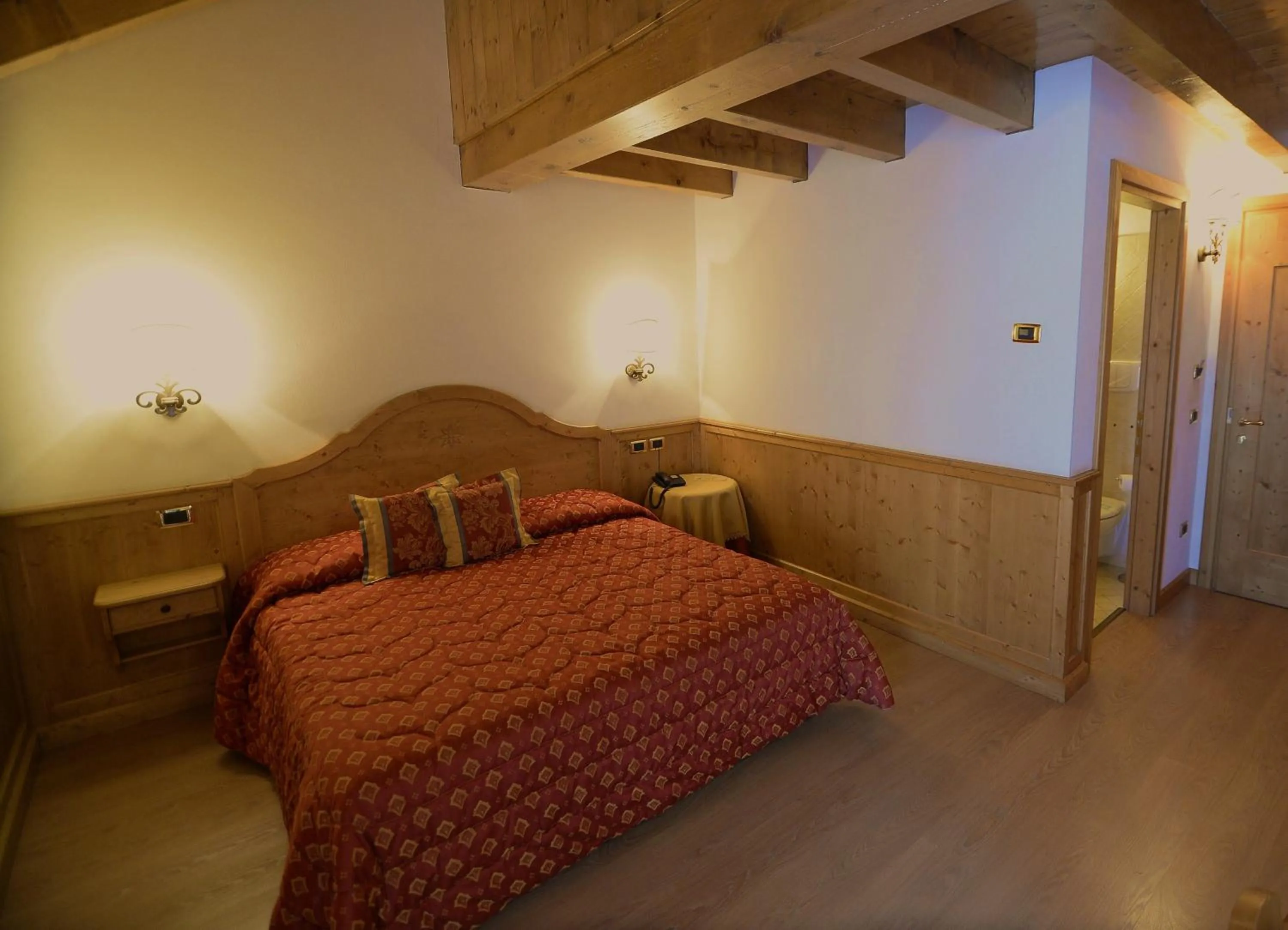 Bed in Albergo Valbella