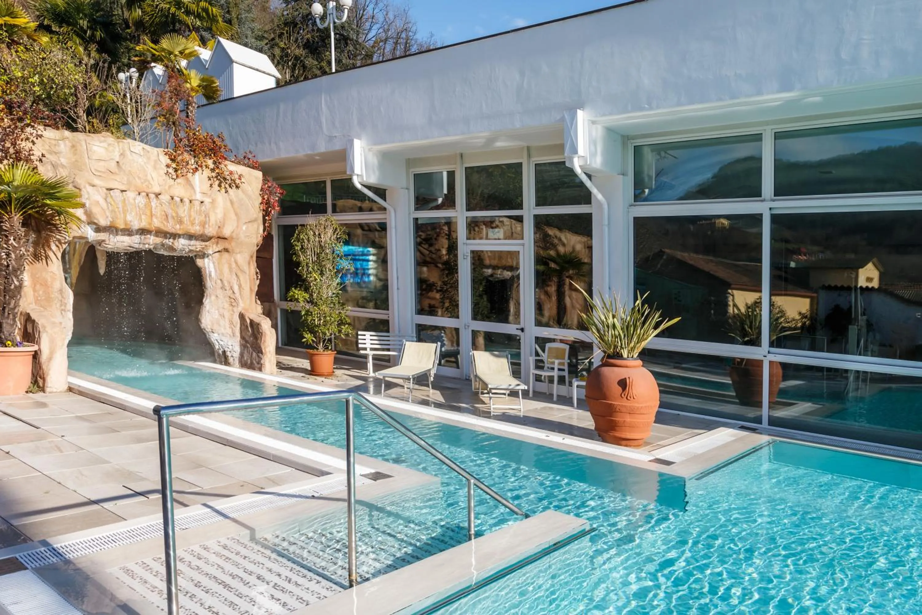 Spa and wellness centre/facilities in Hotel Terme Millepini