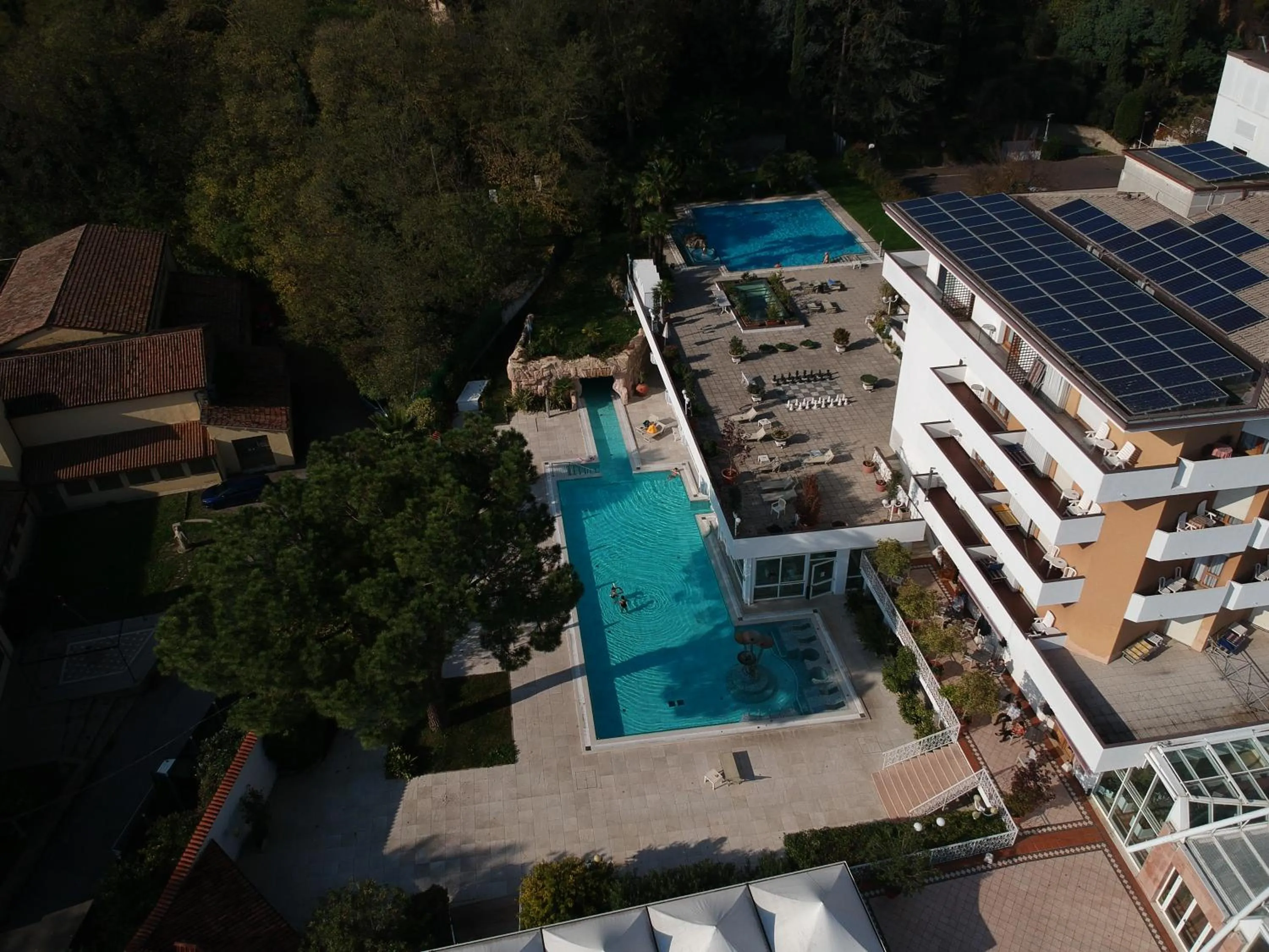 Bird's eye view in Hotel Terme Millepini