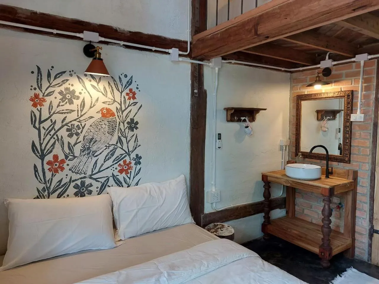 Photo of the whole room, Bed in THE RIVER RUNS CHIANG KLANG