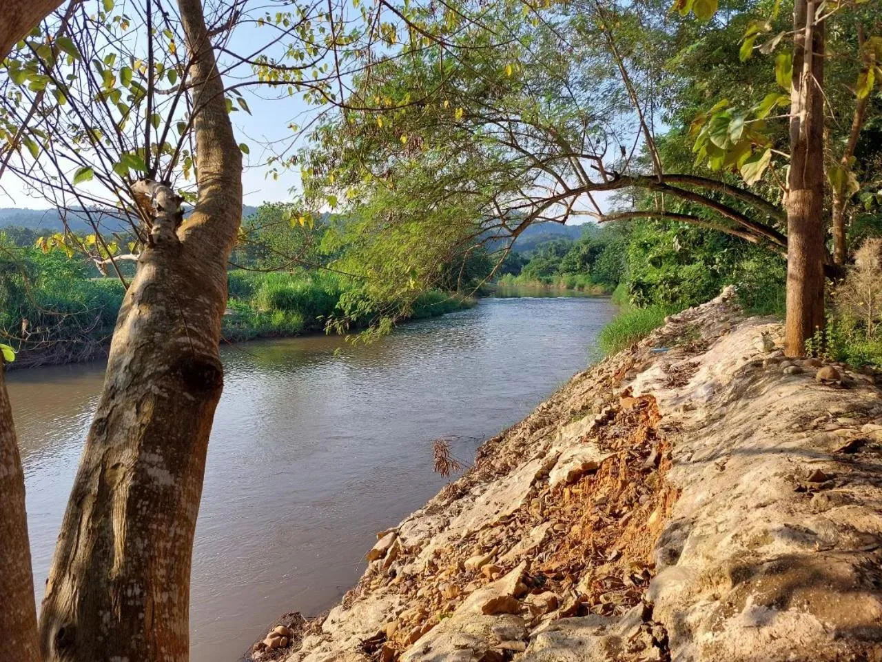 Natural landscape in THE RIVER RUNS CHIANG KLANG
