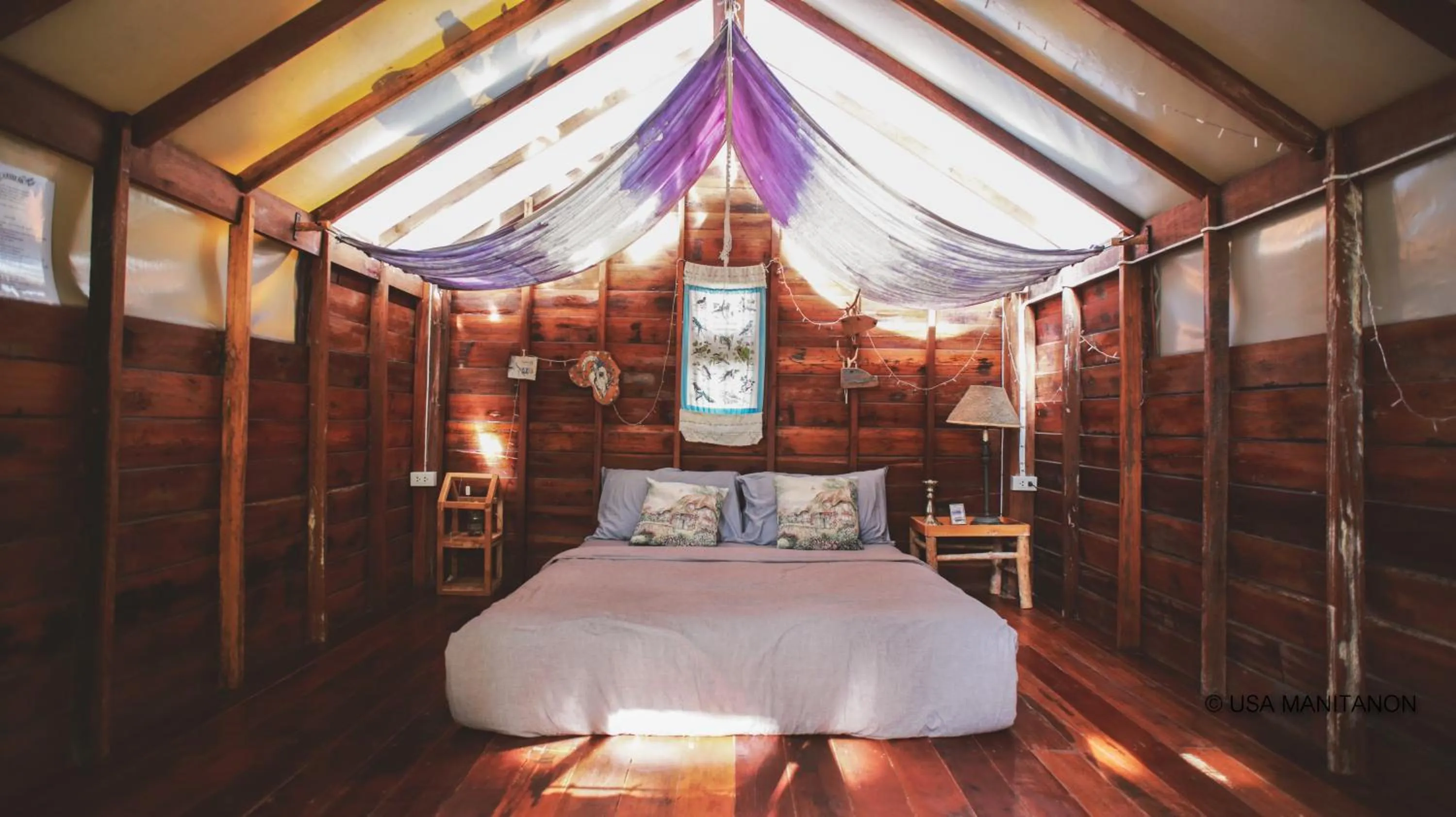 Photo of the whole room, Bed in THE RIVER RUNS CHIANG KLANG