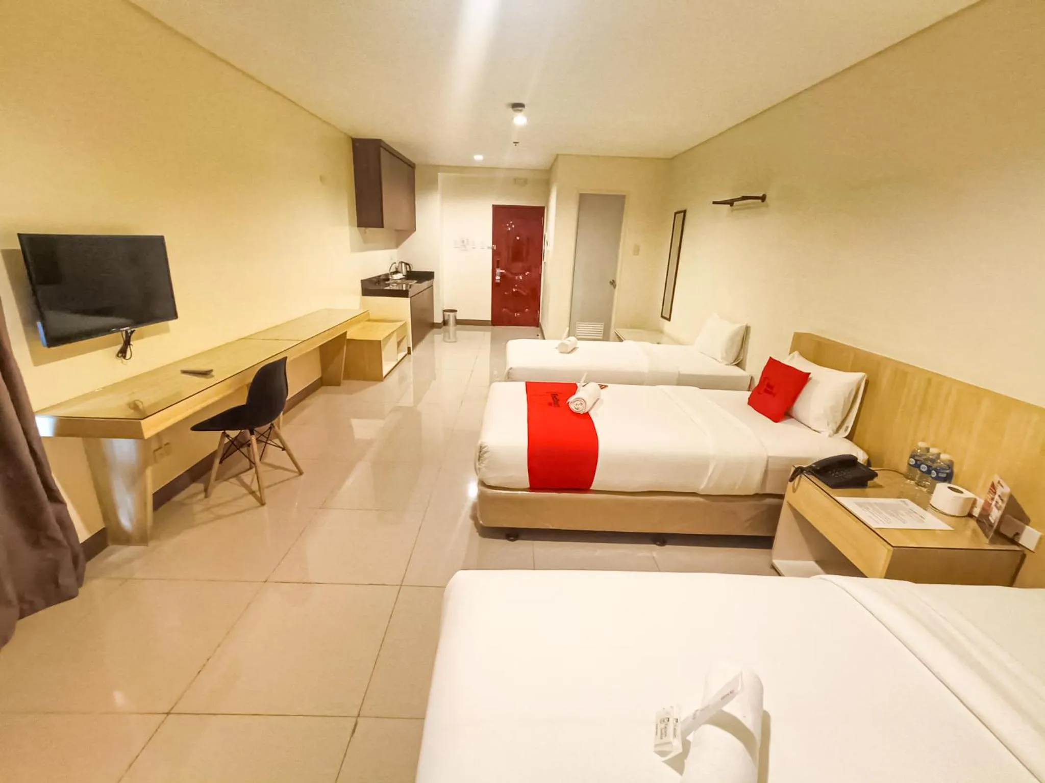 Bed in Kaizen Suites