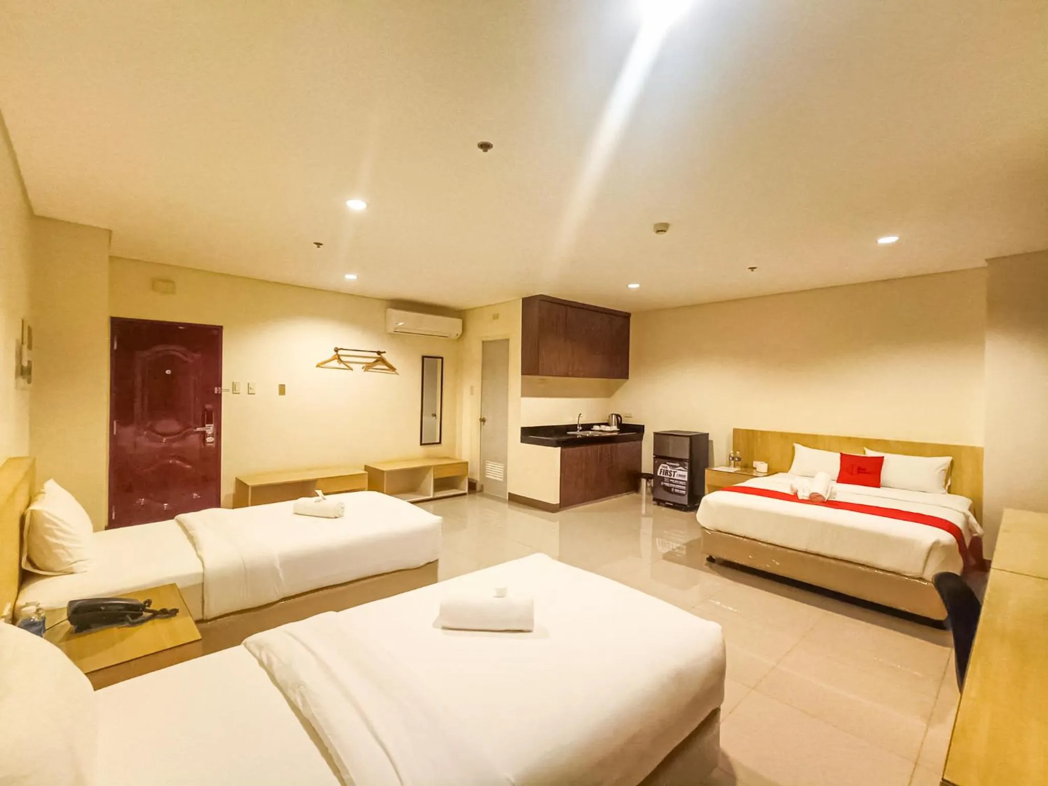 Bed in Kaizen Suites