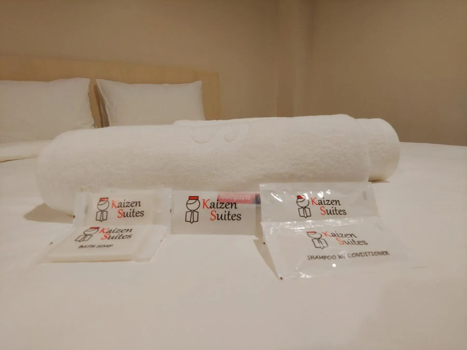 Bed in Kaizen Suites