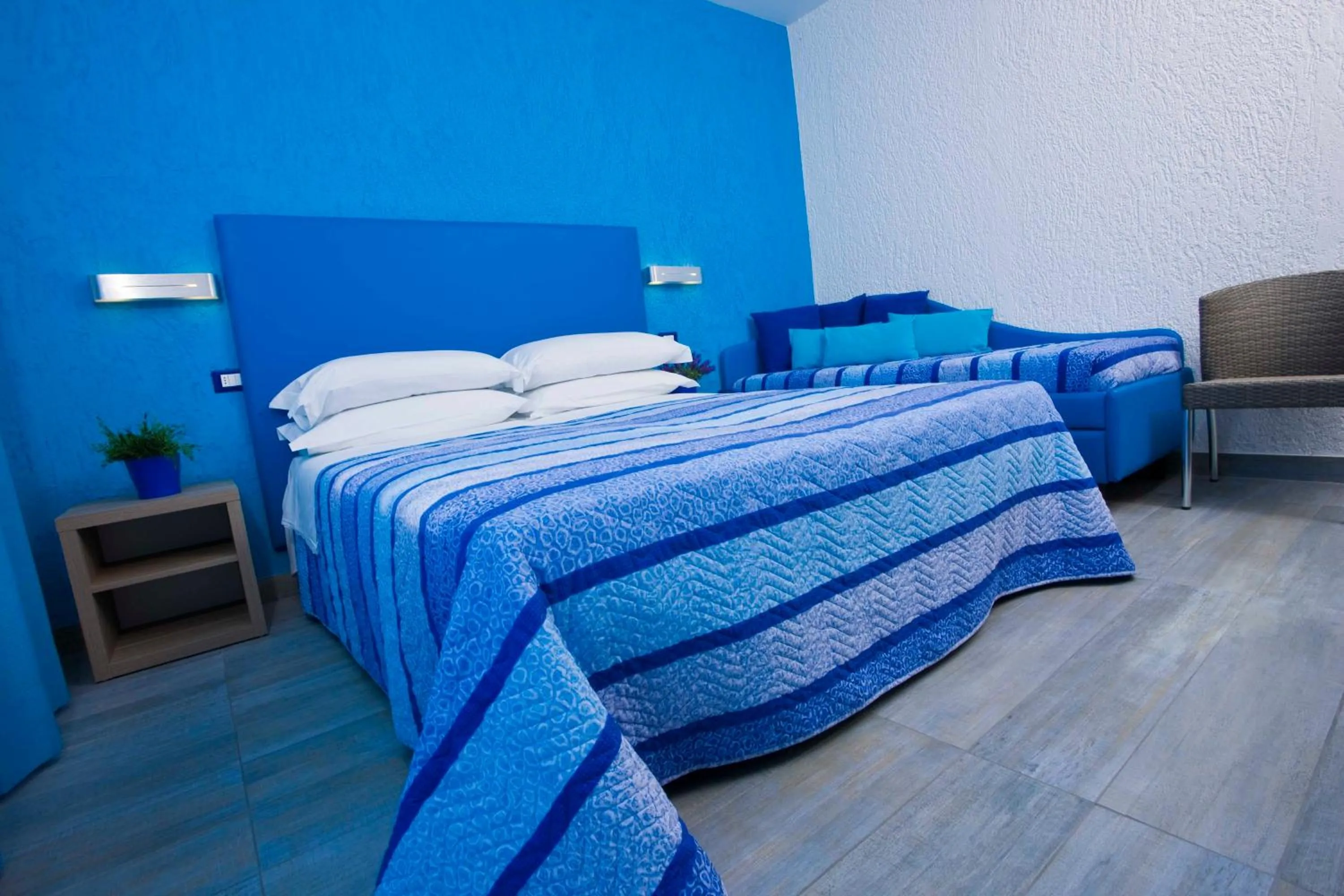 Bed in Hotel Napoleon