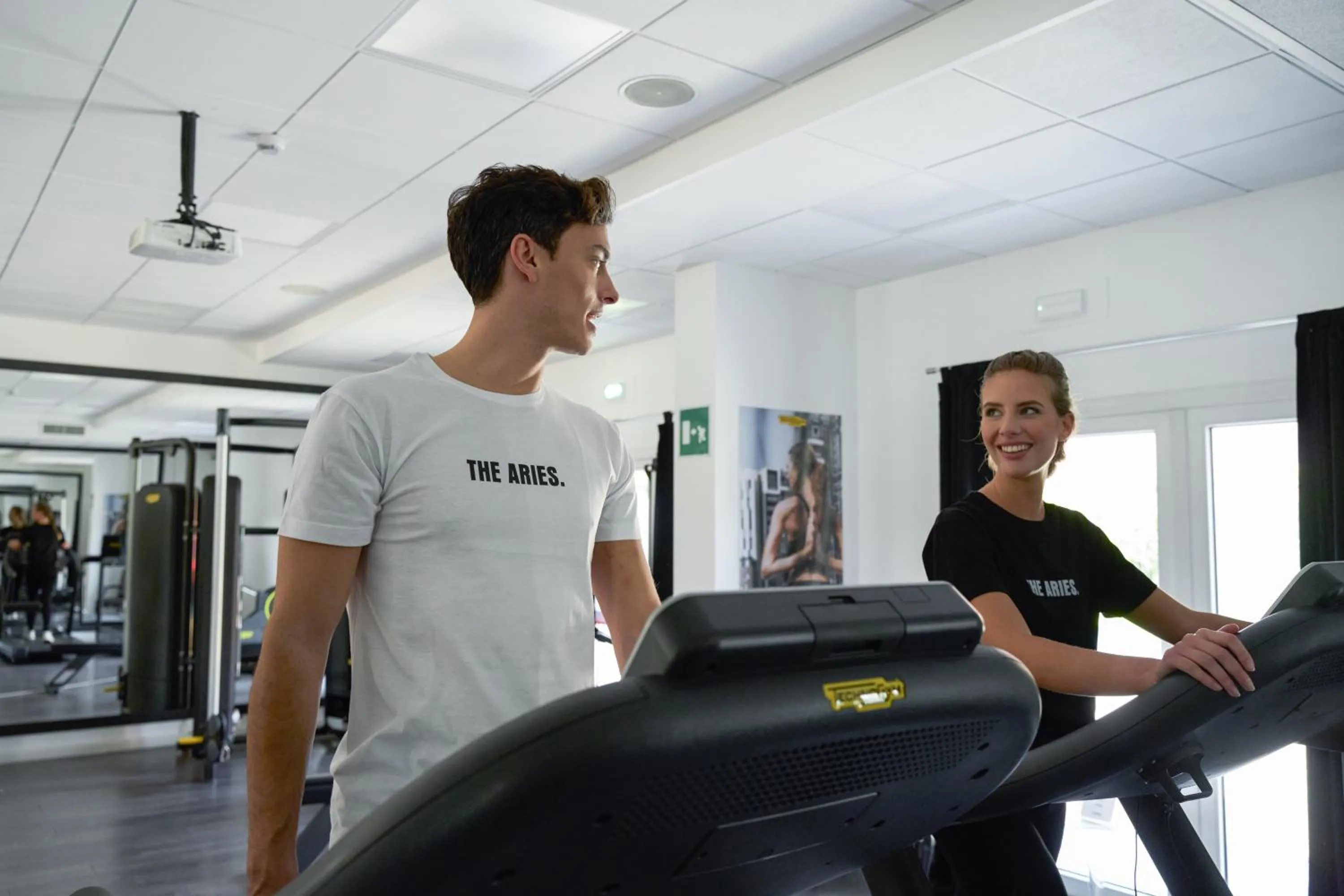 Fitness centre/facilities in The Aries Hotel