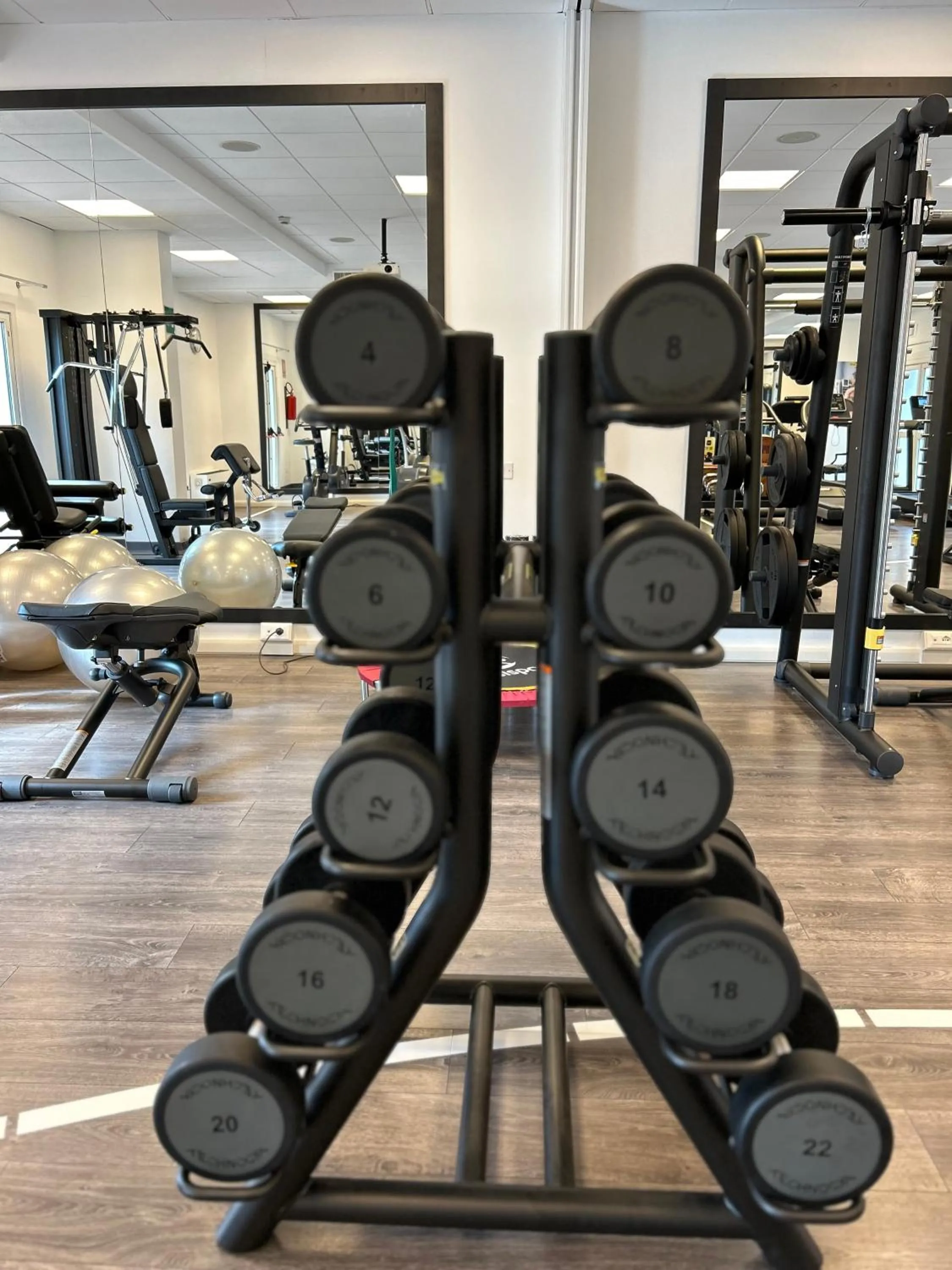 Fitness centre/facilities in The Aries Hotel
