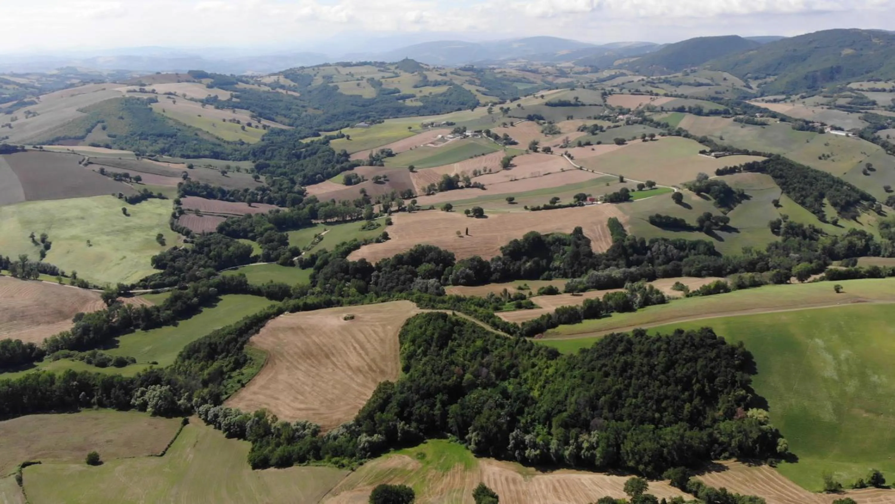 Bird's eye view in L'Isola Che Non C'era